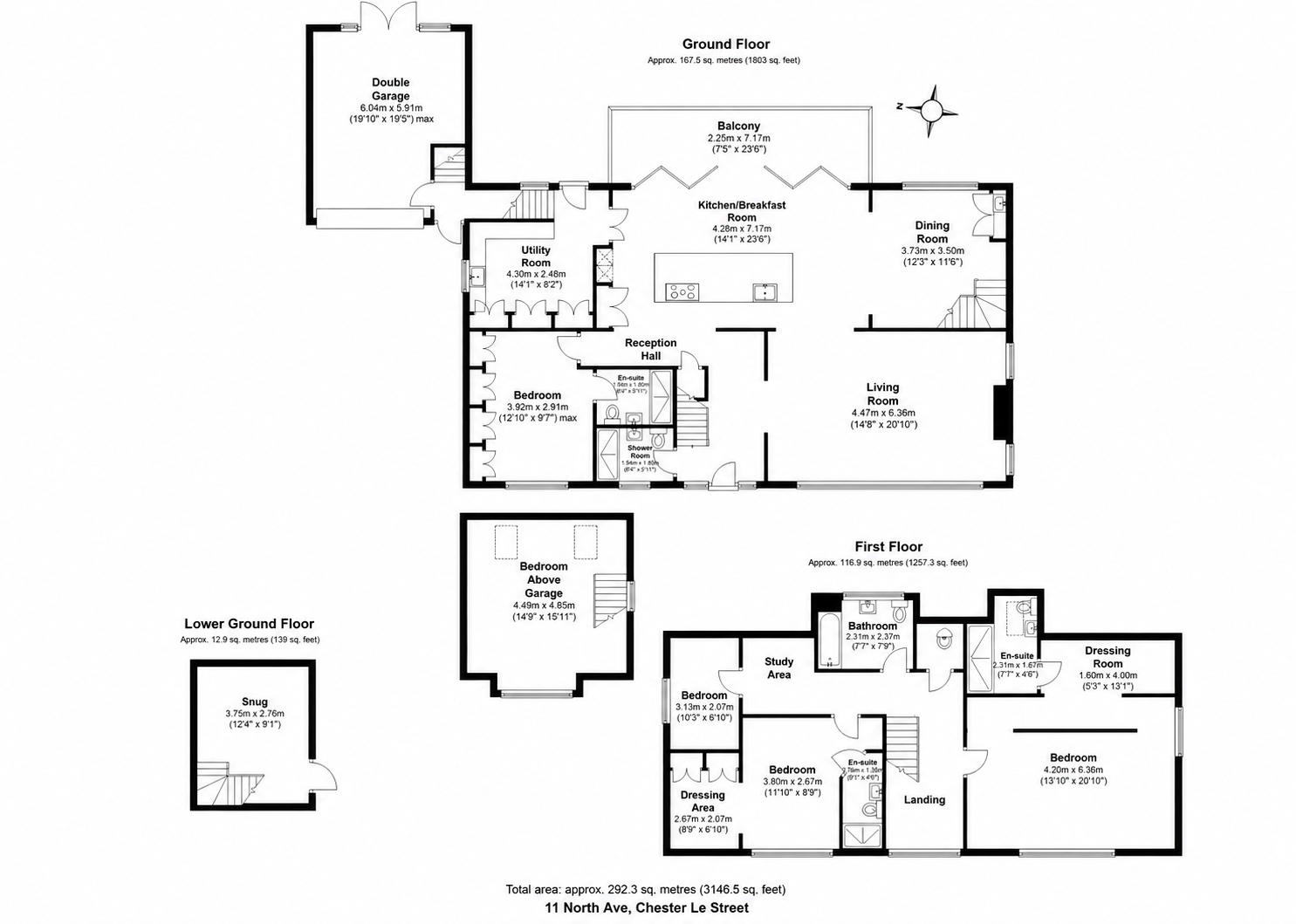 North Road, Chester Le Street floorplan