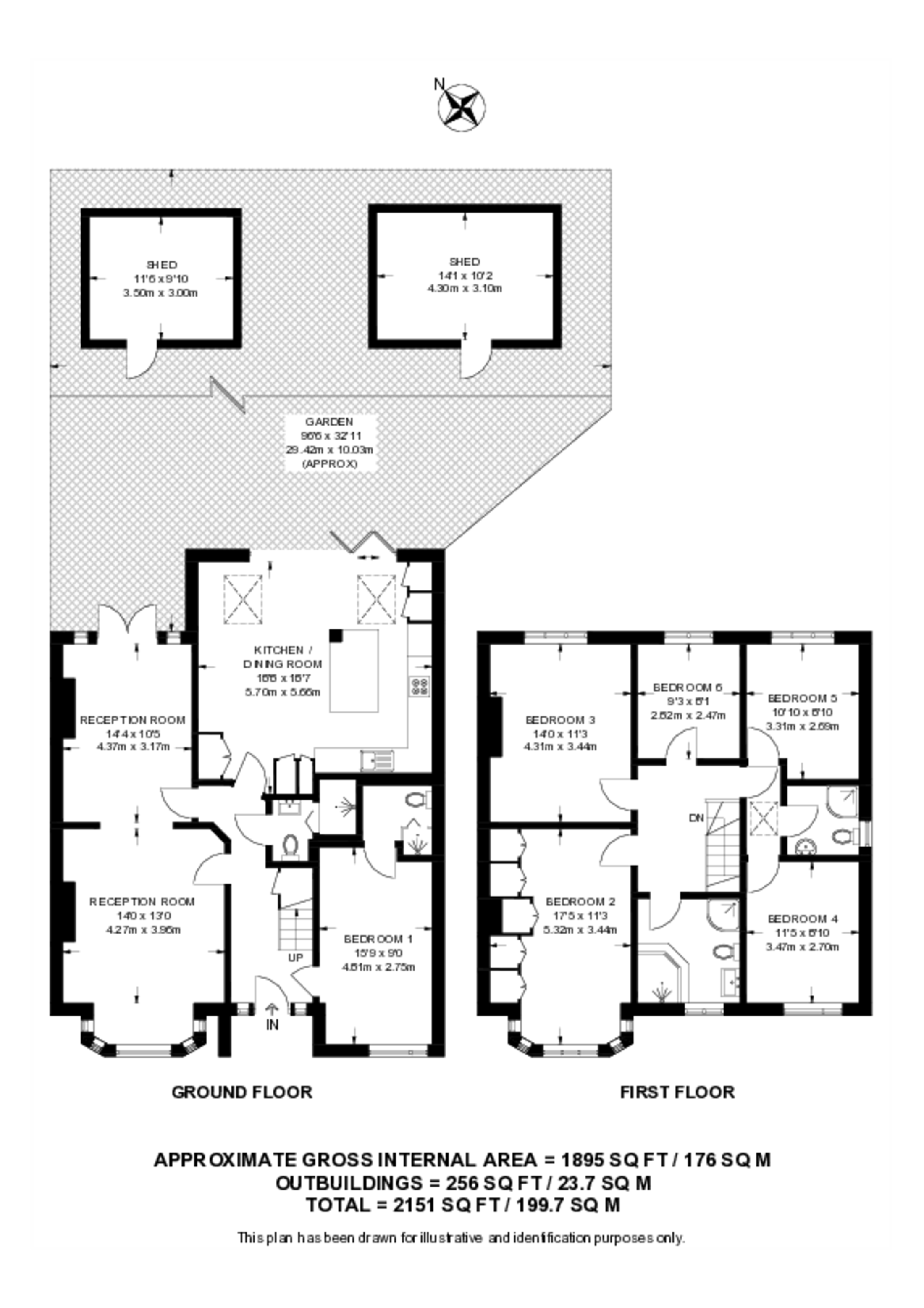 Whitchurch Gardens, Edgware floorplan