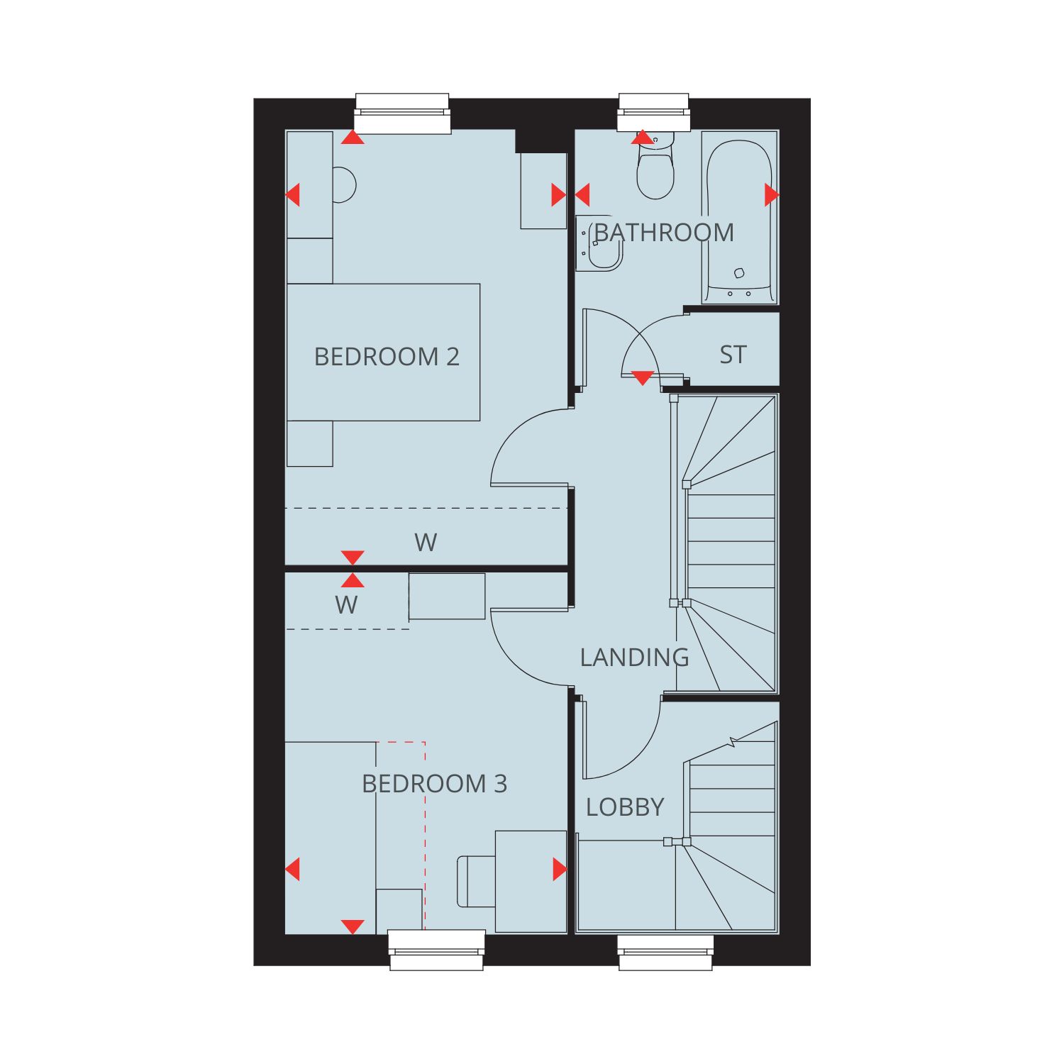 H877340, Galena Drive, Niort Way, Wellingborough floorplan
