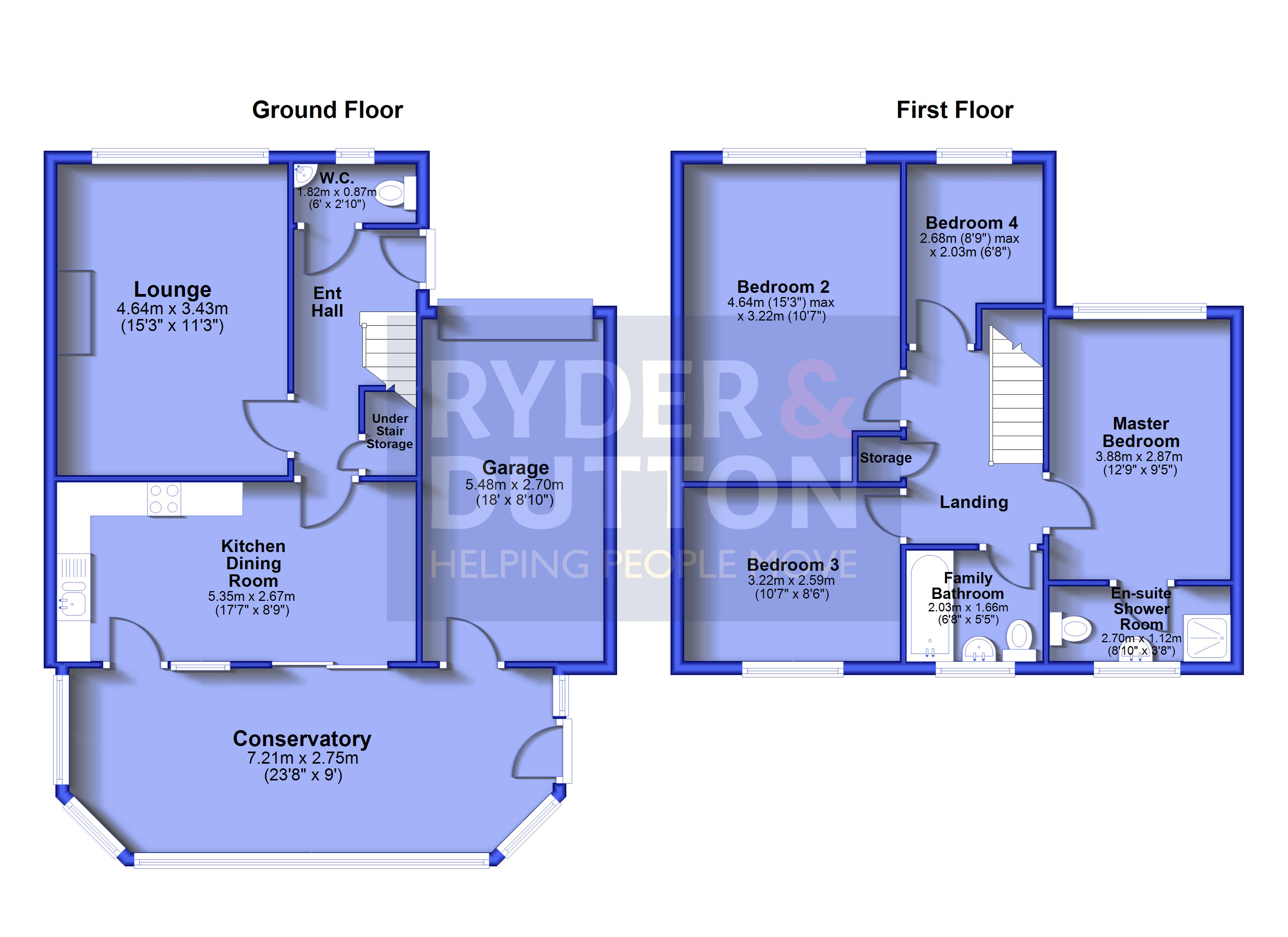 10, Brandwood Park, Rossendale floorplan