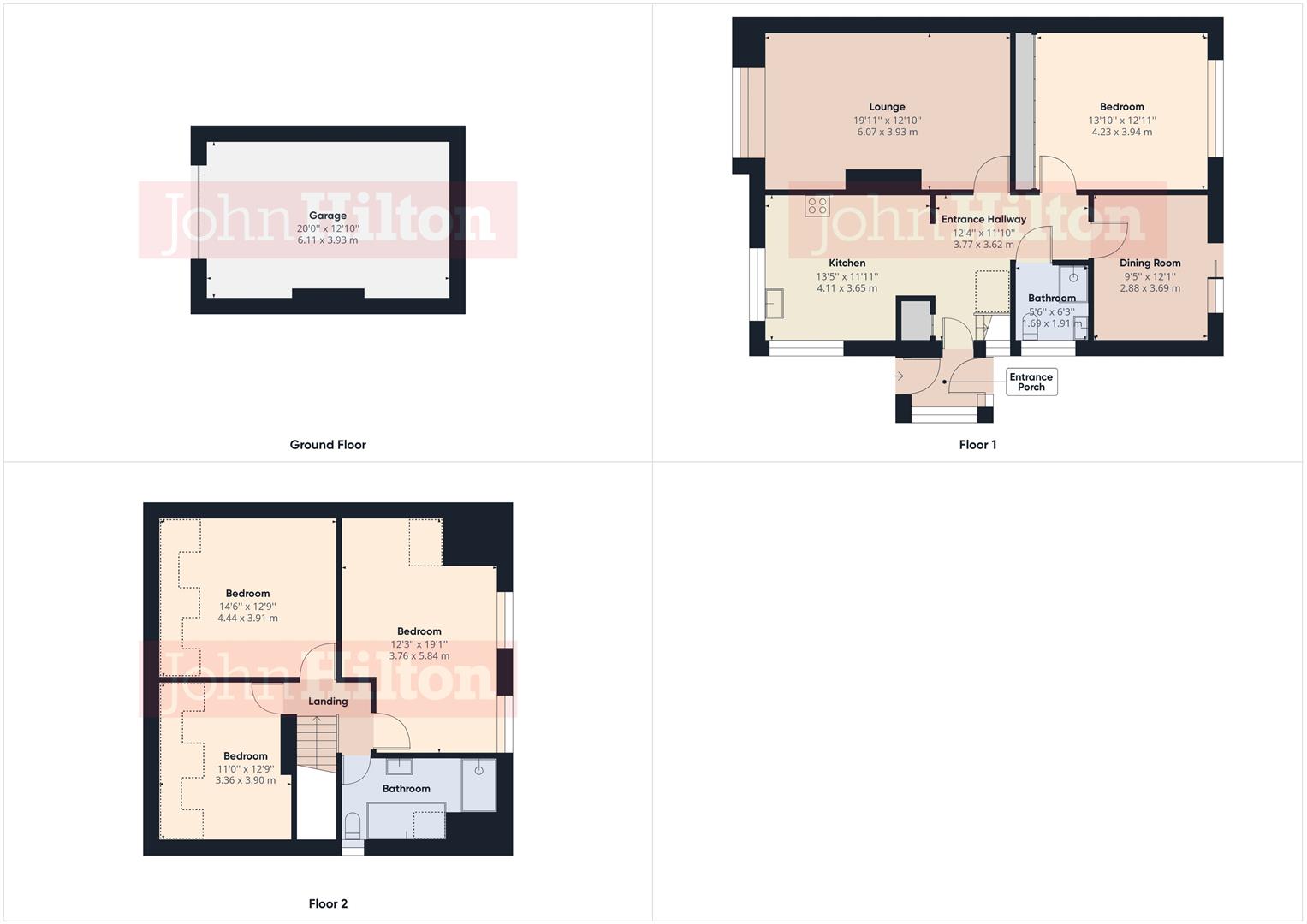 55, Rodmell Avenue, Brighton floorplan