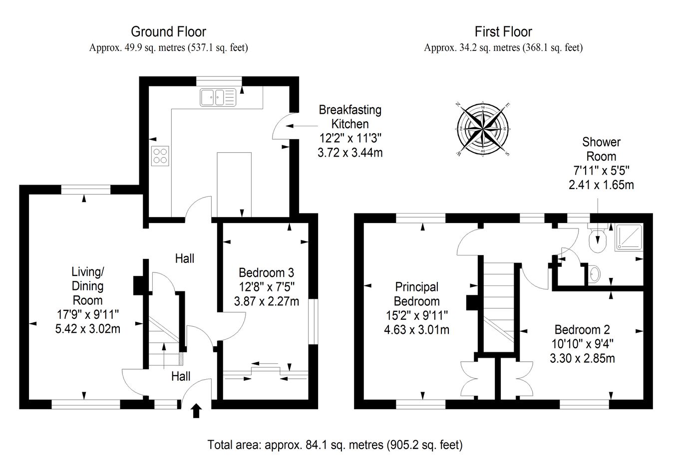 24, March Crescent, Anstruther floorplan