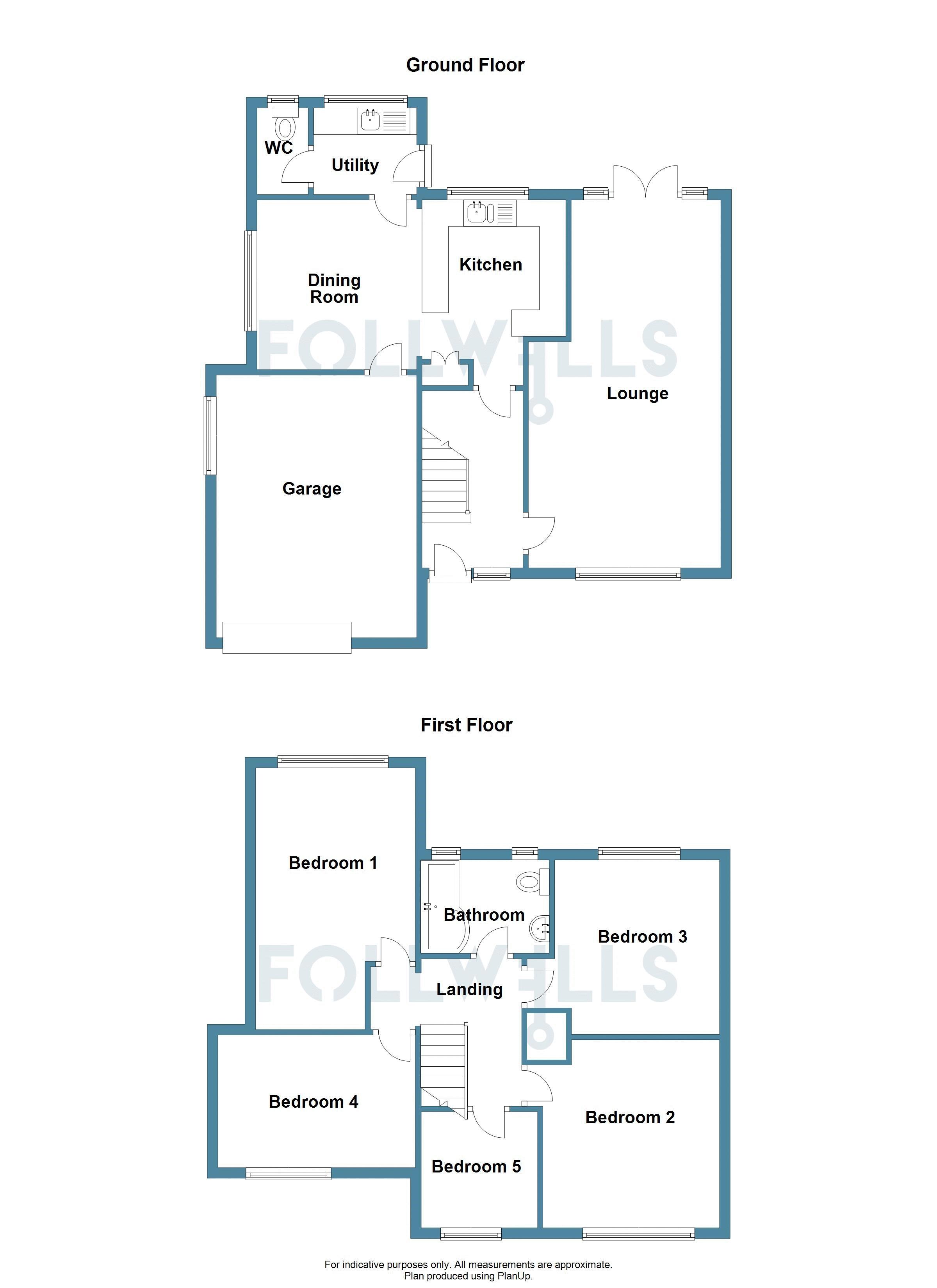 5 Bedrooms Semi-detached house for sale in Chestnut Road, Loggerheads, Market Drayton TF9