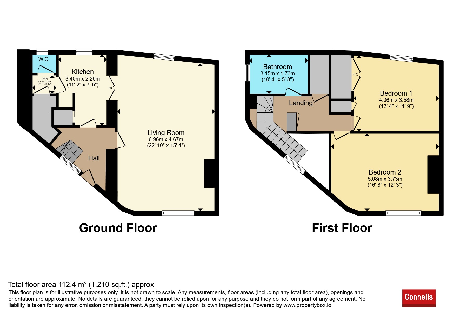 32, Fore Street, Exeter floorplan