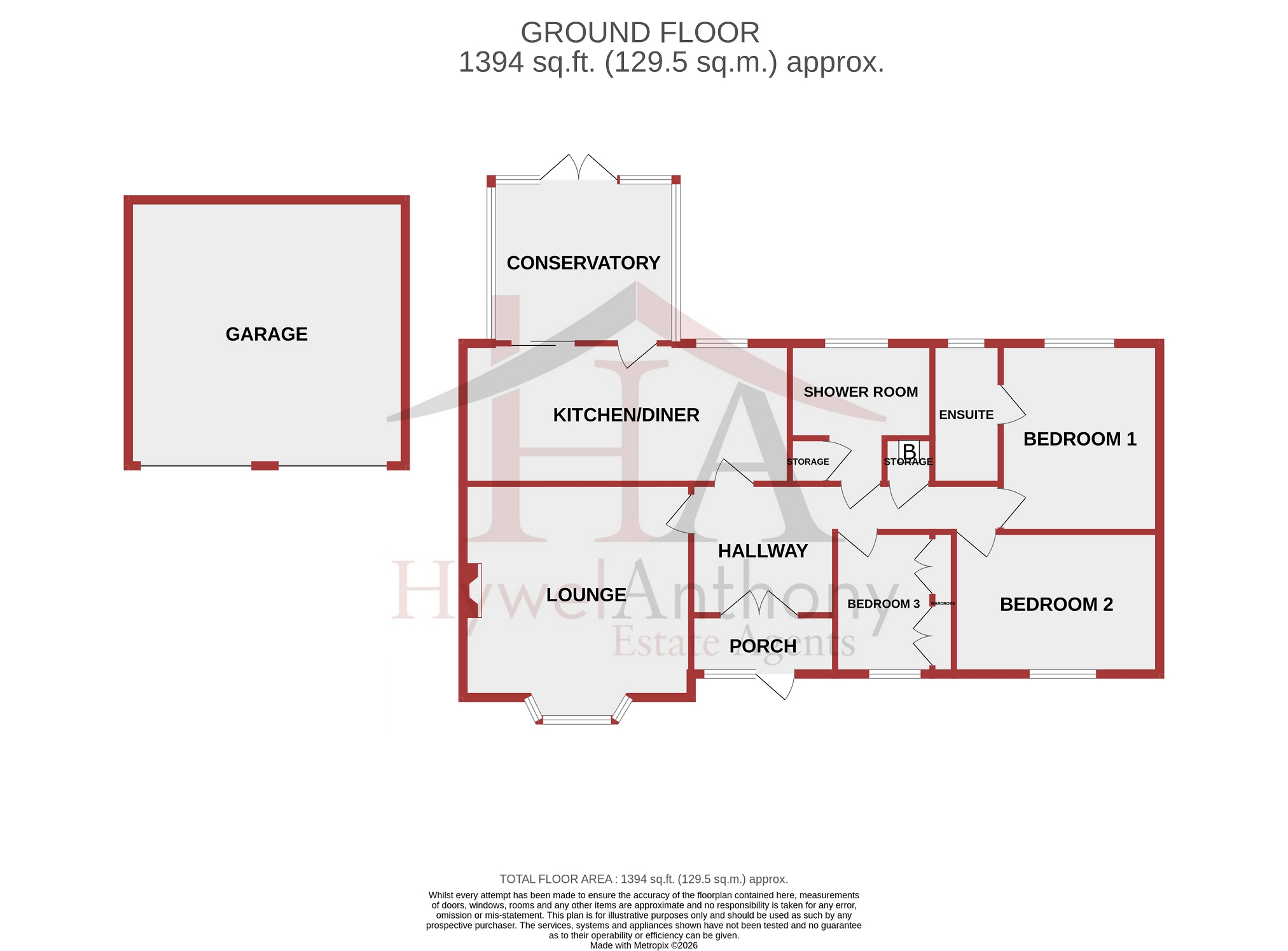 112, Parc Nant Celyn, Pontypridd floorplan