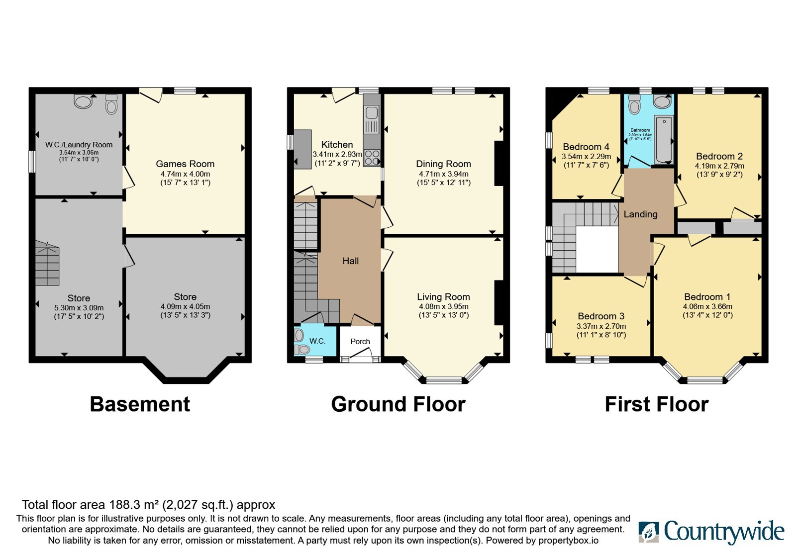 106, Mossgiel Road, Glasgow City floorplan