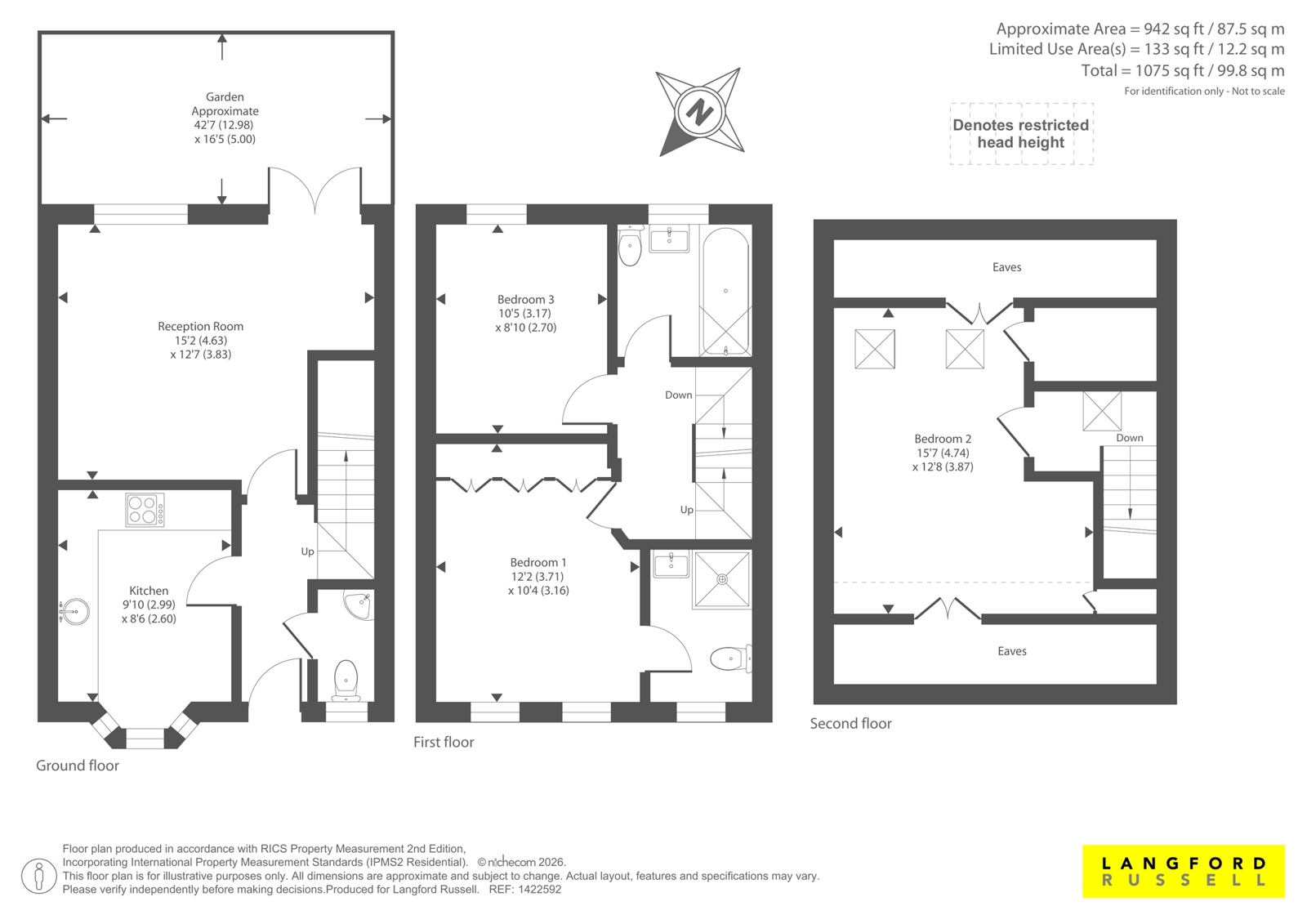 5, Helegan Close, Orpington floorplan