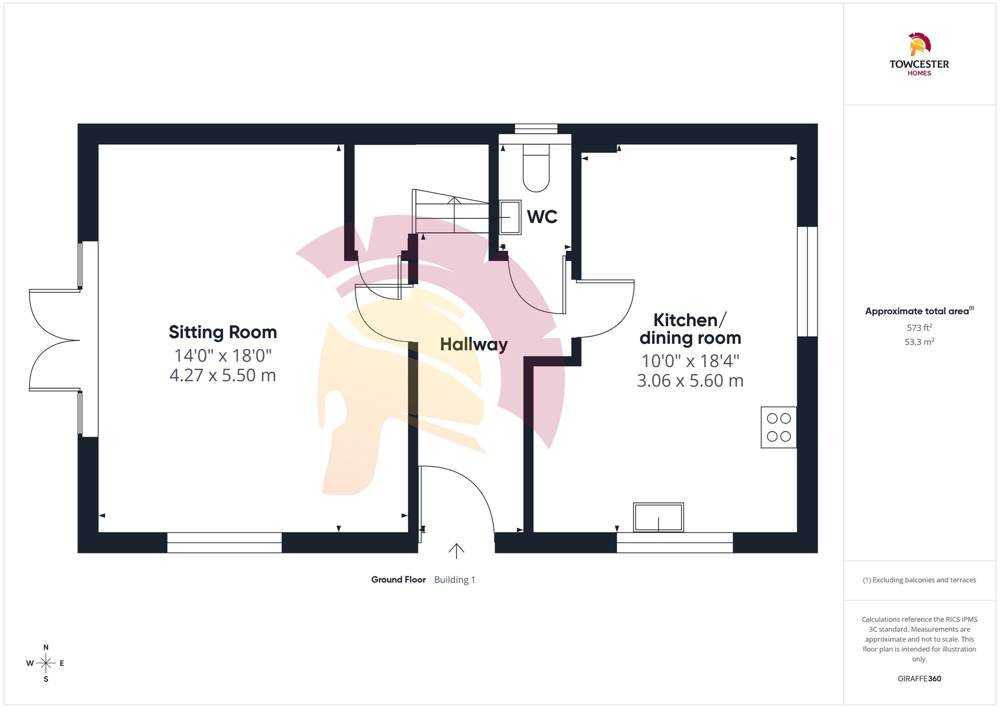 15 Roberts Road, Towcester floorplan