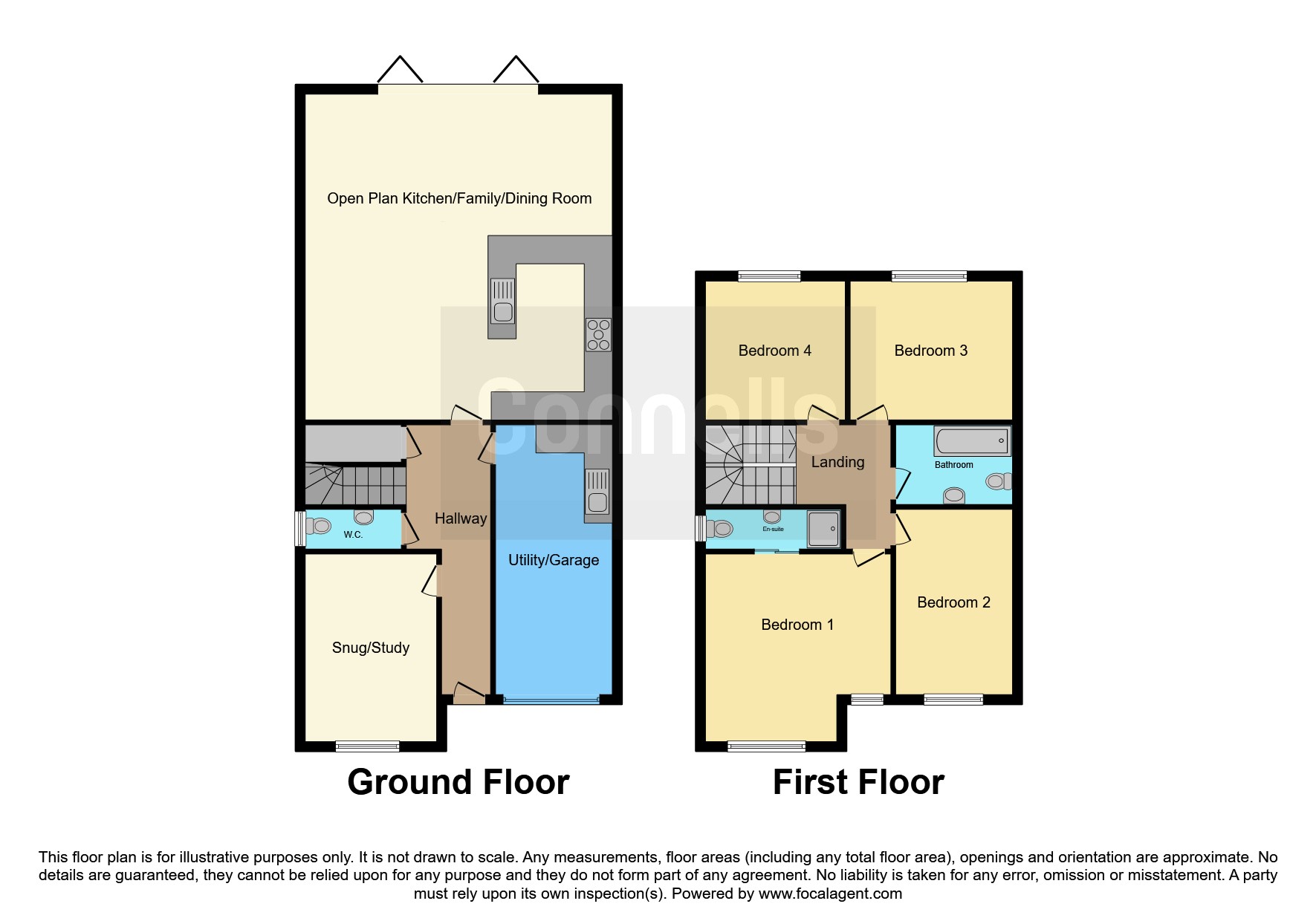 50, Brownsfield Road, Lichfield floorplan