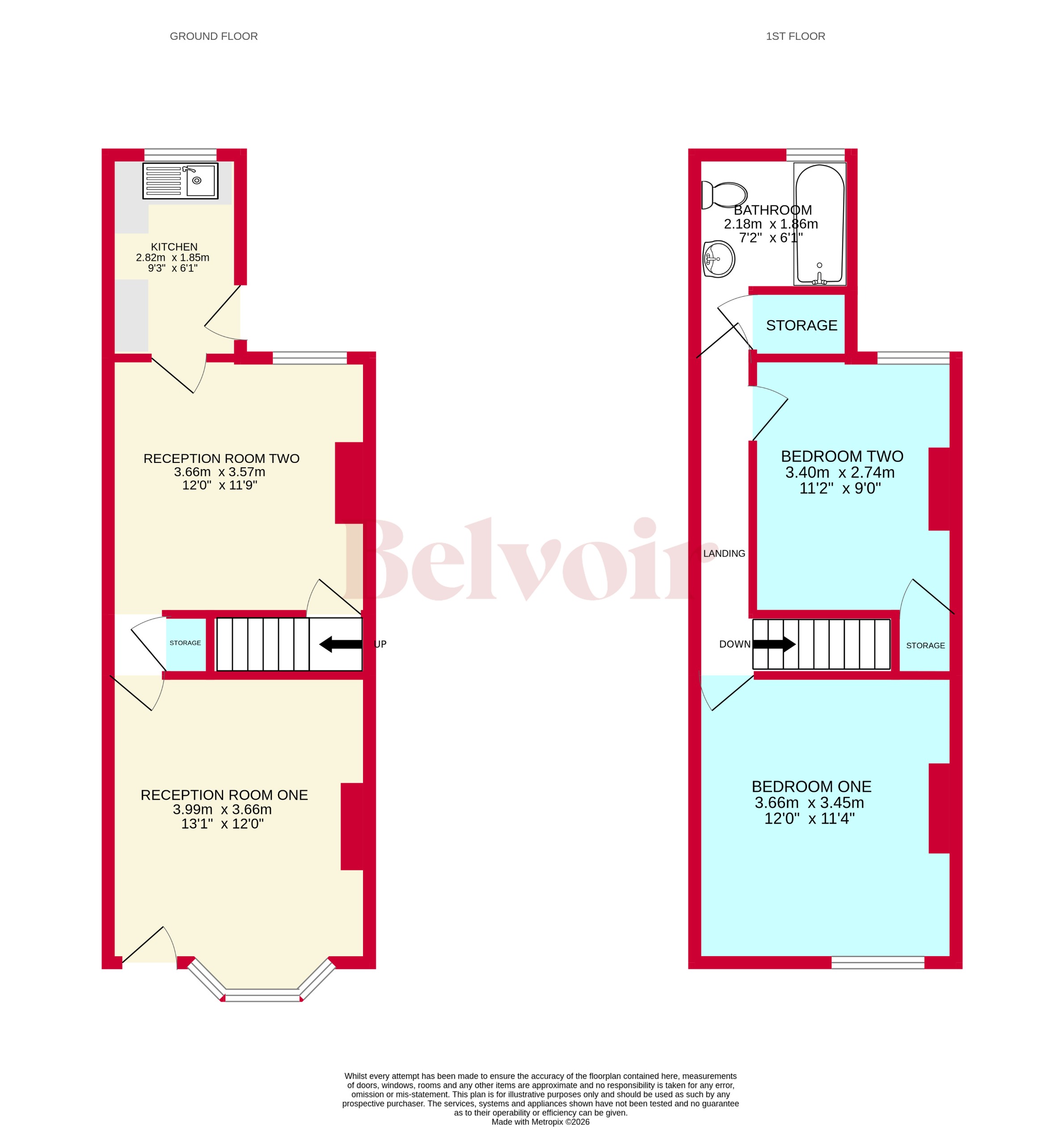 86, Hart Road, Wolverhampton floorplan