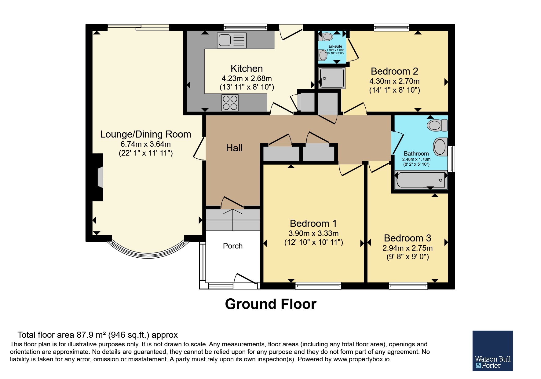 14, Summers Court, Isle of Wight floorplan