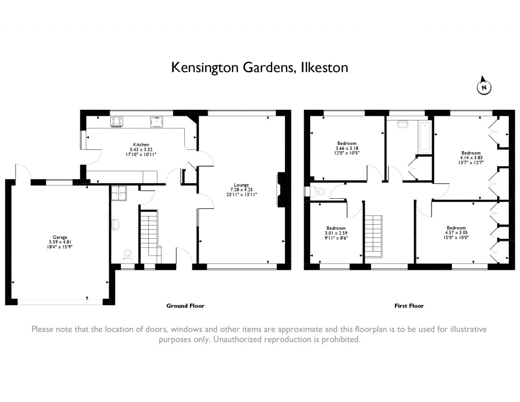 4 Bedrooms Detached house for sale in Kensington Gardens, Ilkeston DE7