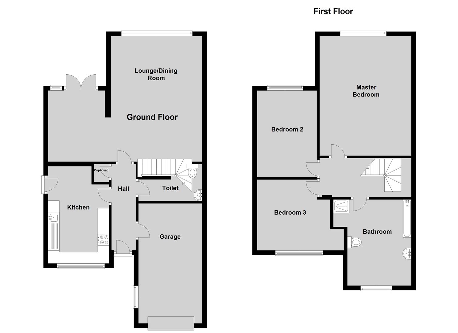 3 Bedrooms Detached house for sale in Ecclesbourne Avenue, Duffield, Belper DE56