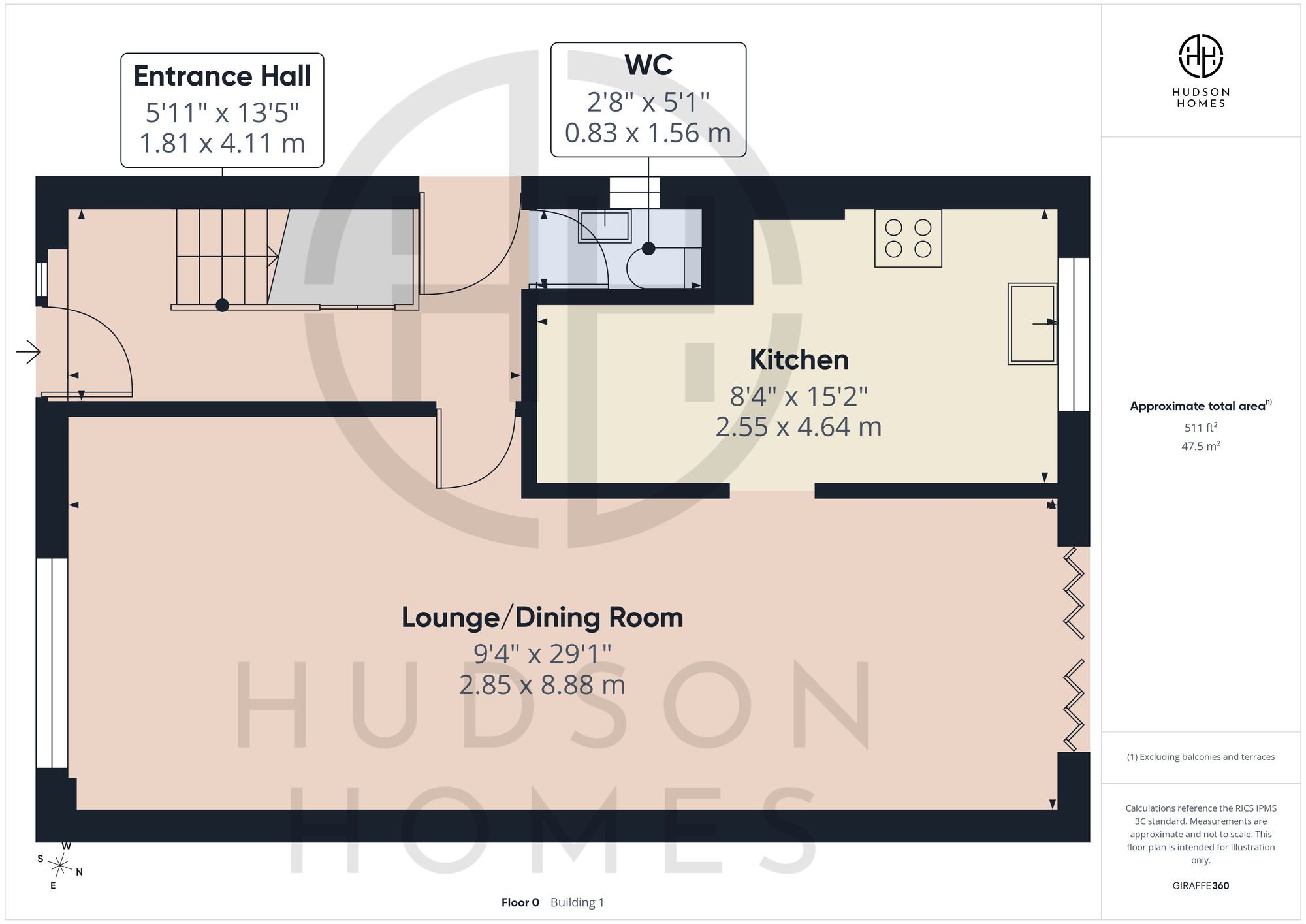 3 Kingfisher Close, Peterborough floorplan