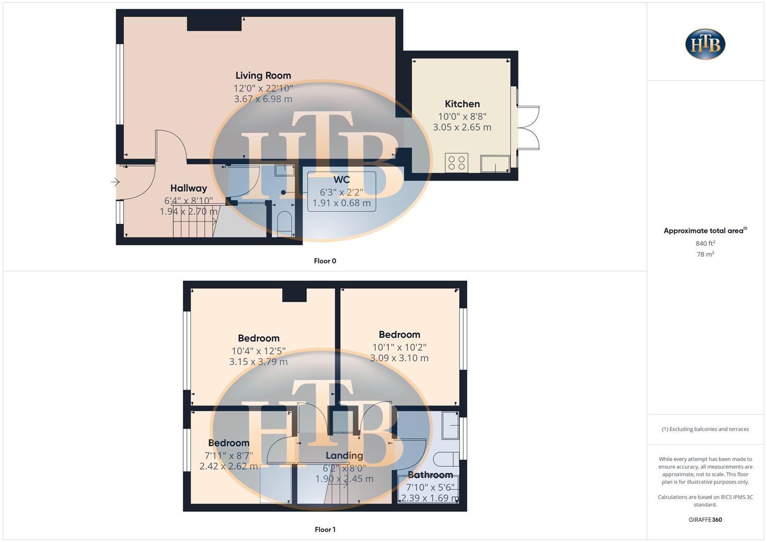 157, Carlton Road, Walton-On-Thames floorplan