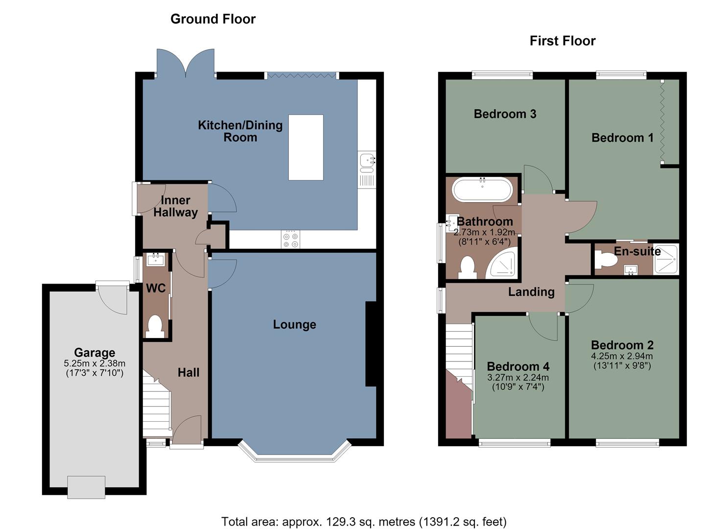 18, Myrtle Grove, Swansea floorplan