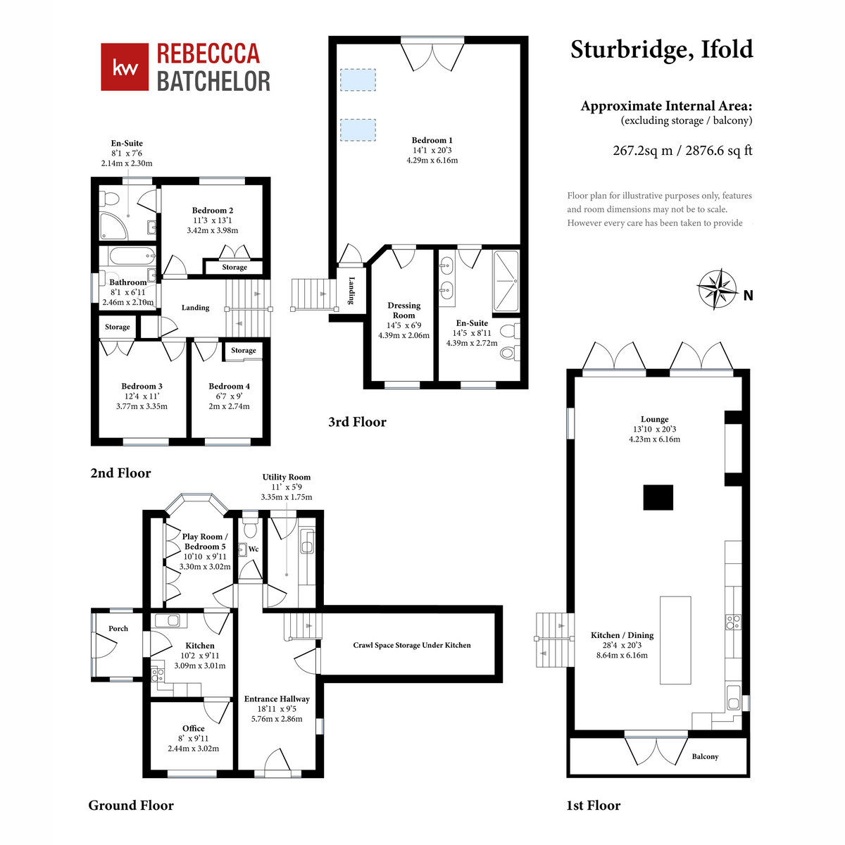 Sturbridge, The Drive, Billingshurst floorplan