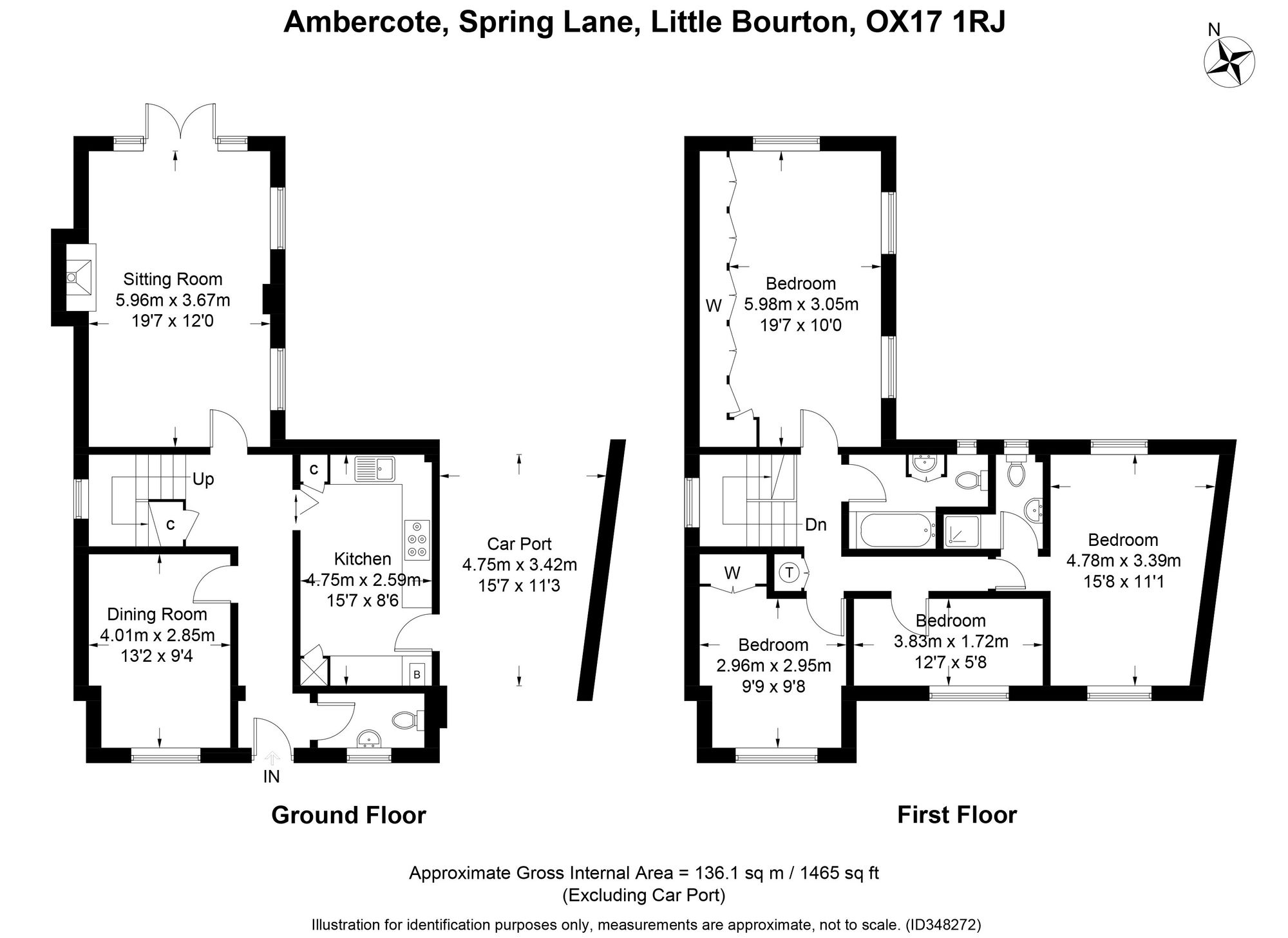 Ambercote Spring Lane, Banbury floorplan