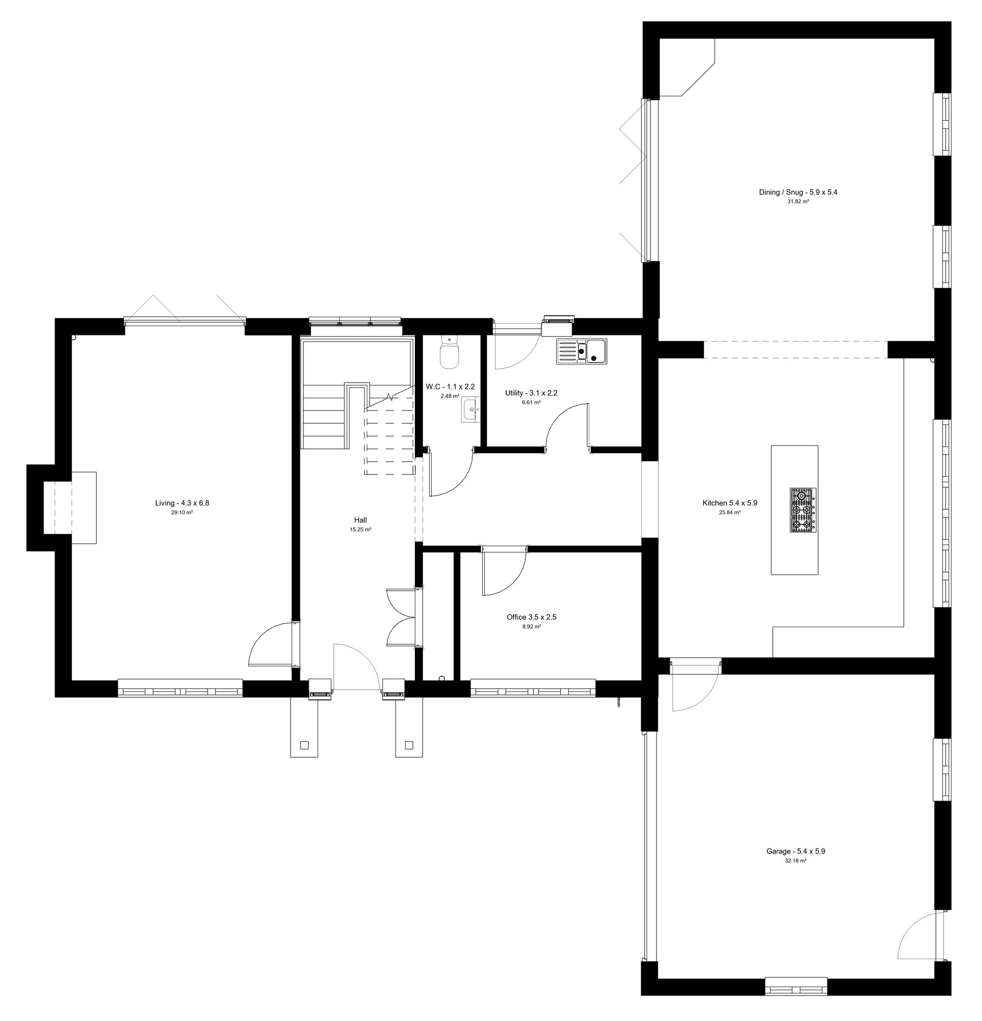 Plot 2 Top Pasture Lane, Retford floorplan