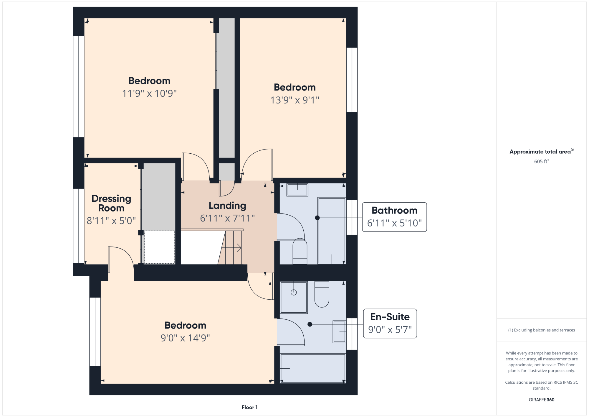 141, Lytham Road, Freckleton floorplan