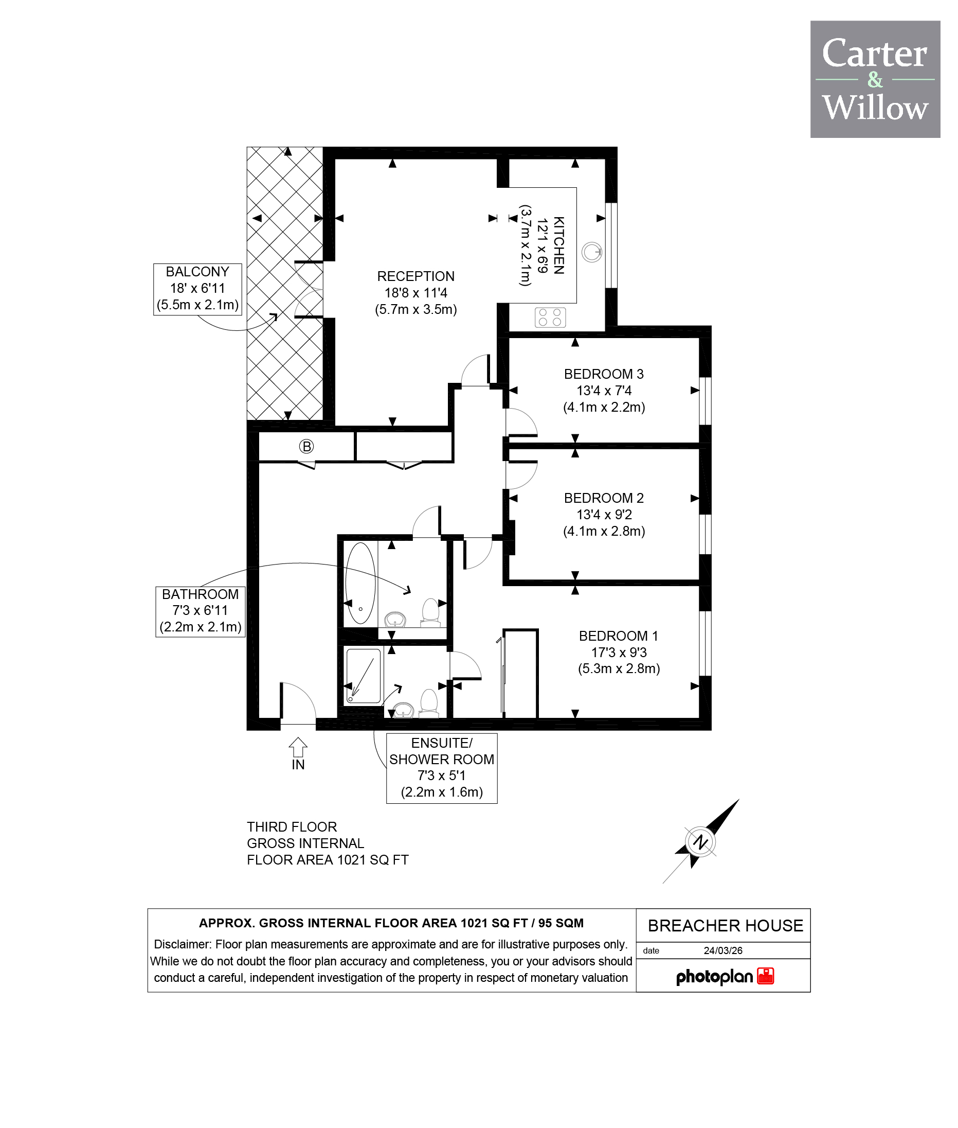 55, Handley Page Road, Barking floorplan