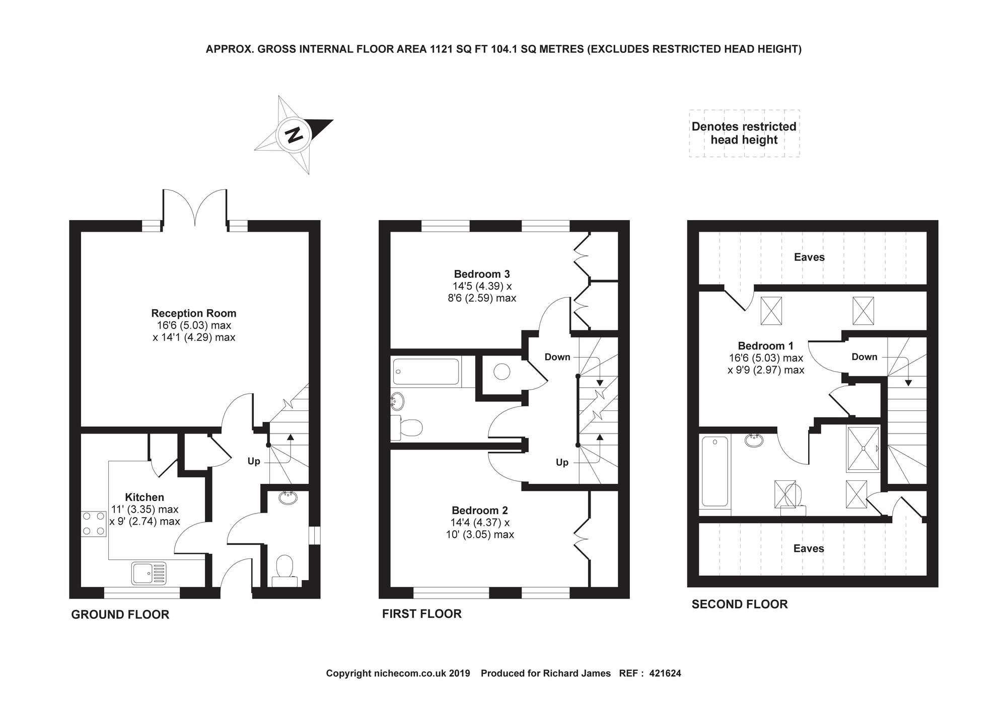 3 Bedrooms Detached house for sale in Meadow View, Chippenham Road, Lyneham, Wiltshire SN15