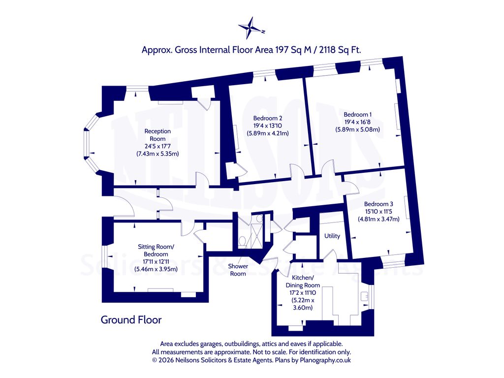 Lonsdale terrace, Edinburgh floorplan