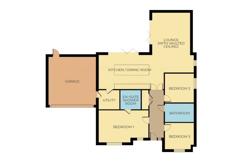 Plot 47 The Blackthorn, Brunswick Fields, Spalding floorplan