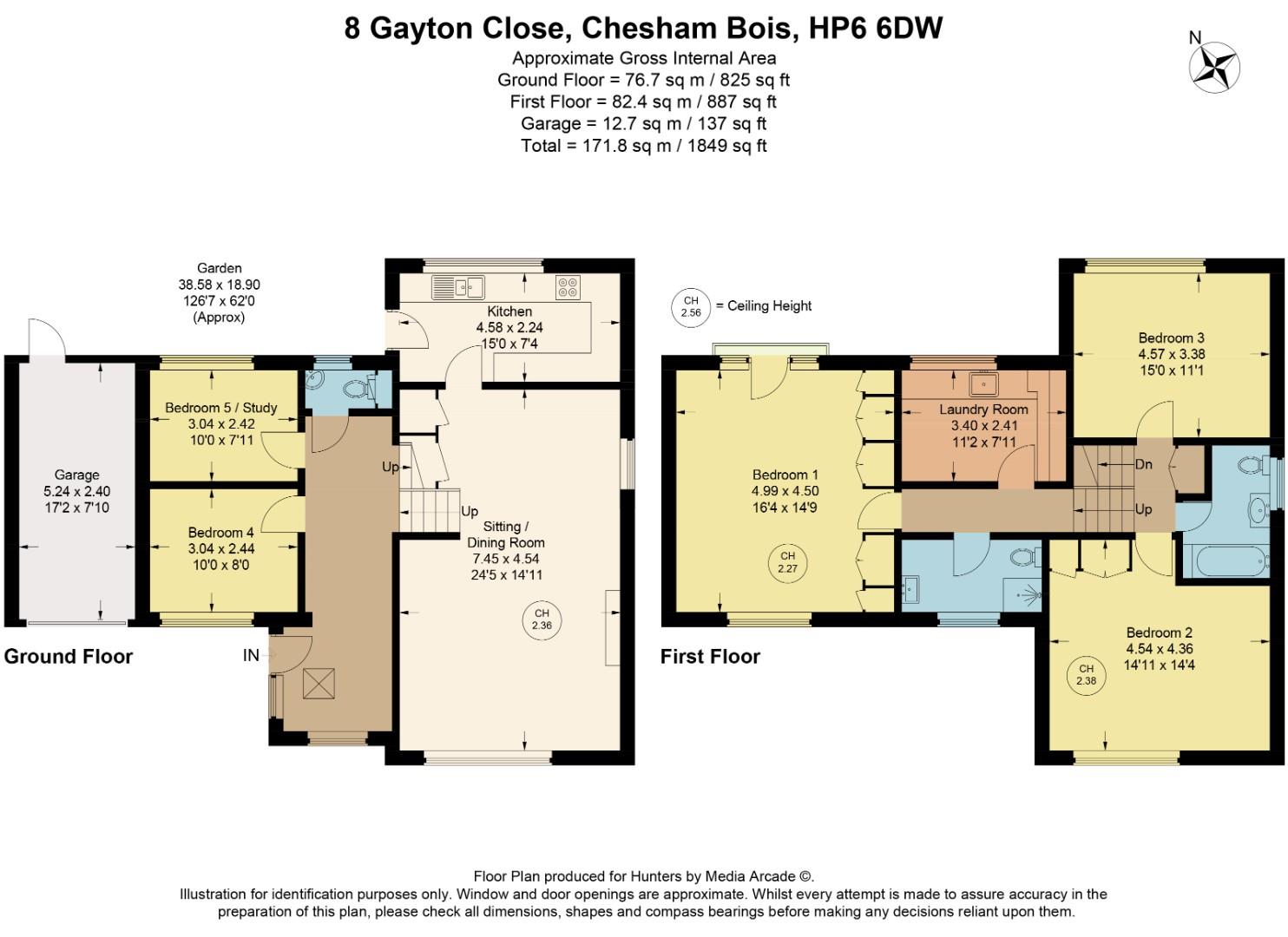 8, Gayton Close, Amersham floorplan