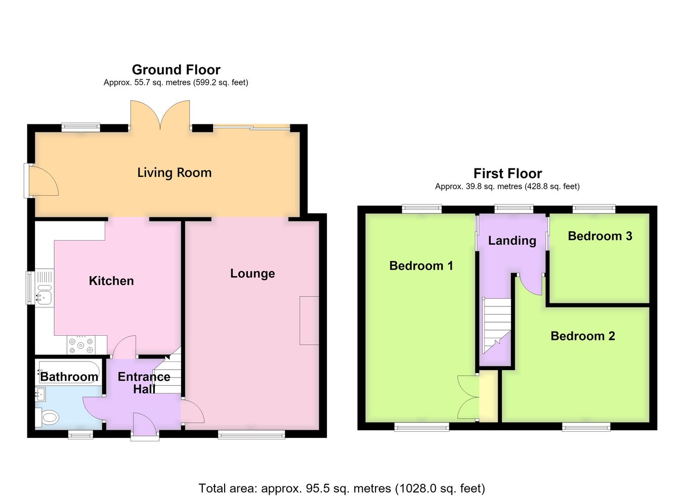 126, Wellington Road, Boston floorplan