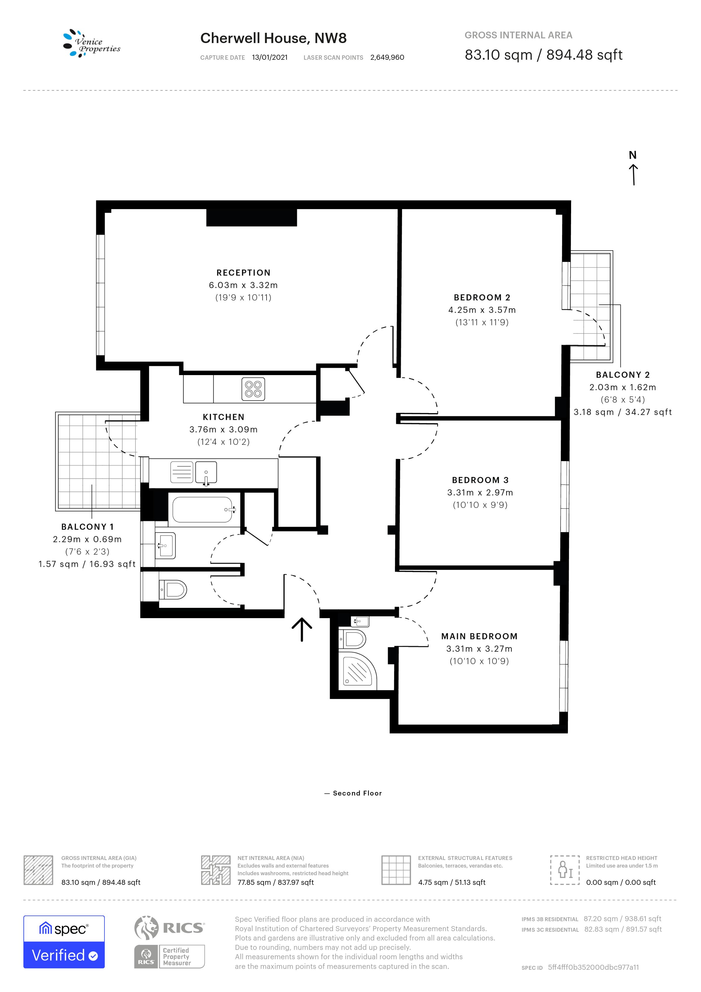 Church Street Estate, London floorplan