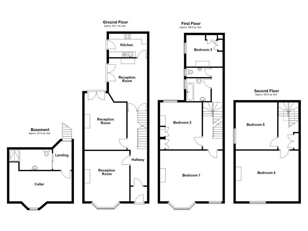 209, Walmersley Road, Bury floorplan