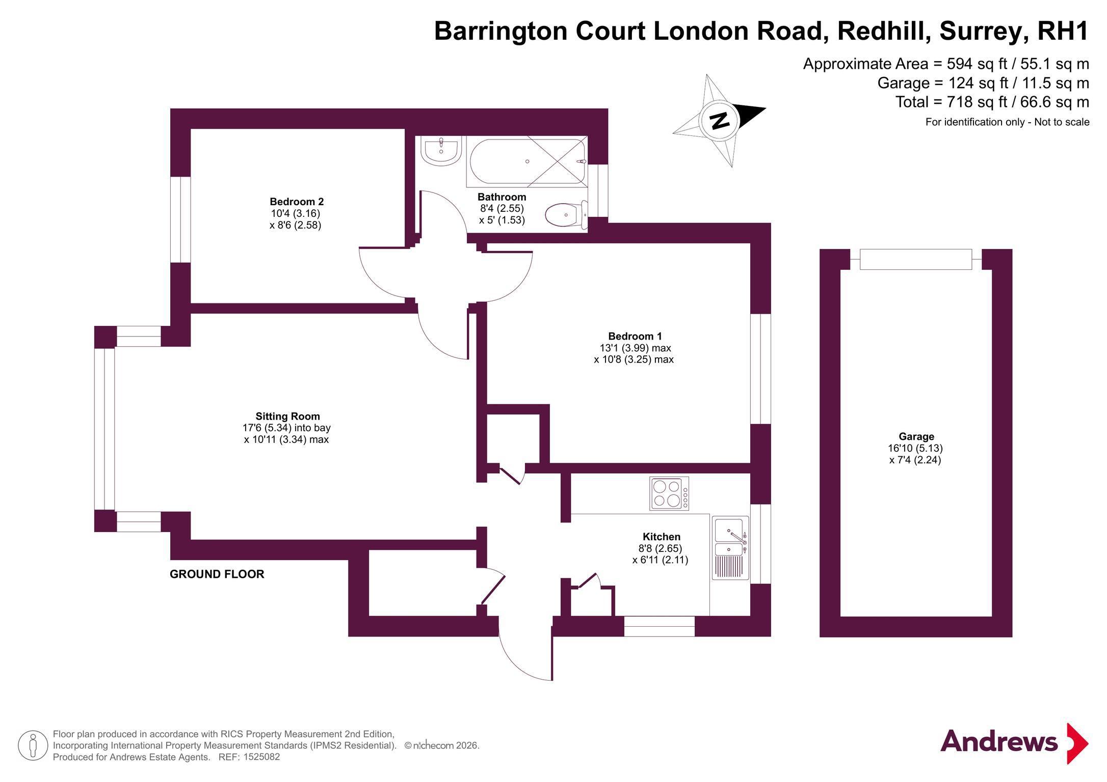 London Road, Surrey floorplan