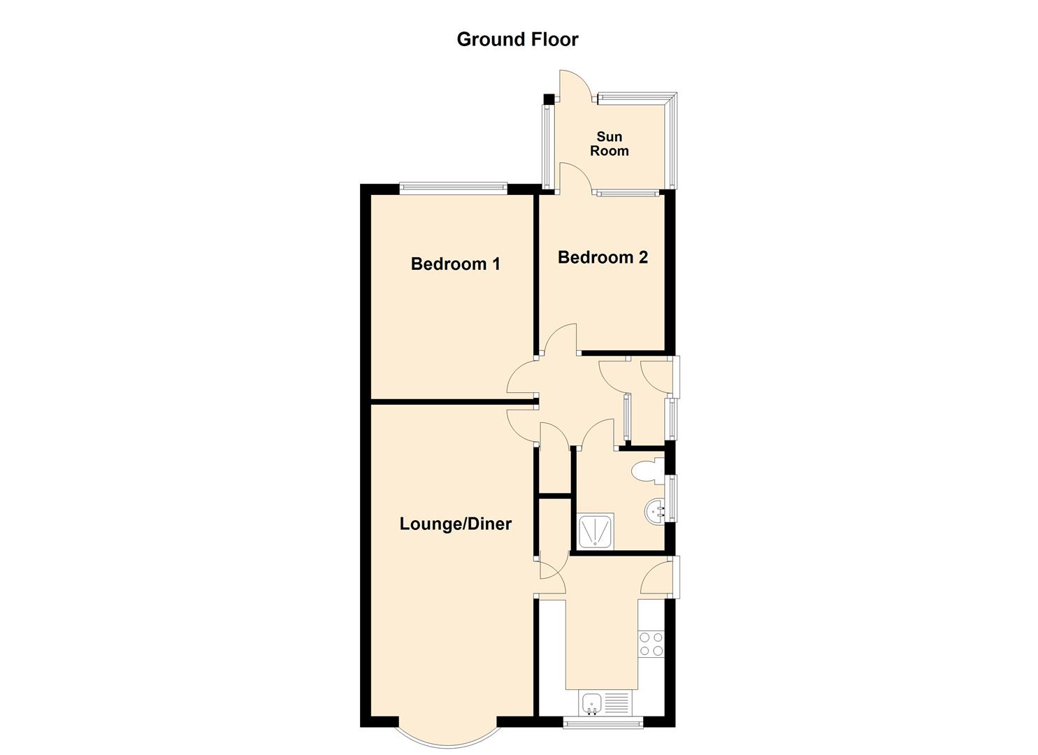 2 Bedrooms Detached bungalow for sale in Inglewood Avenue, Mickleover, Derby DE3