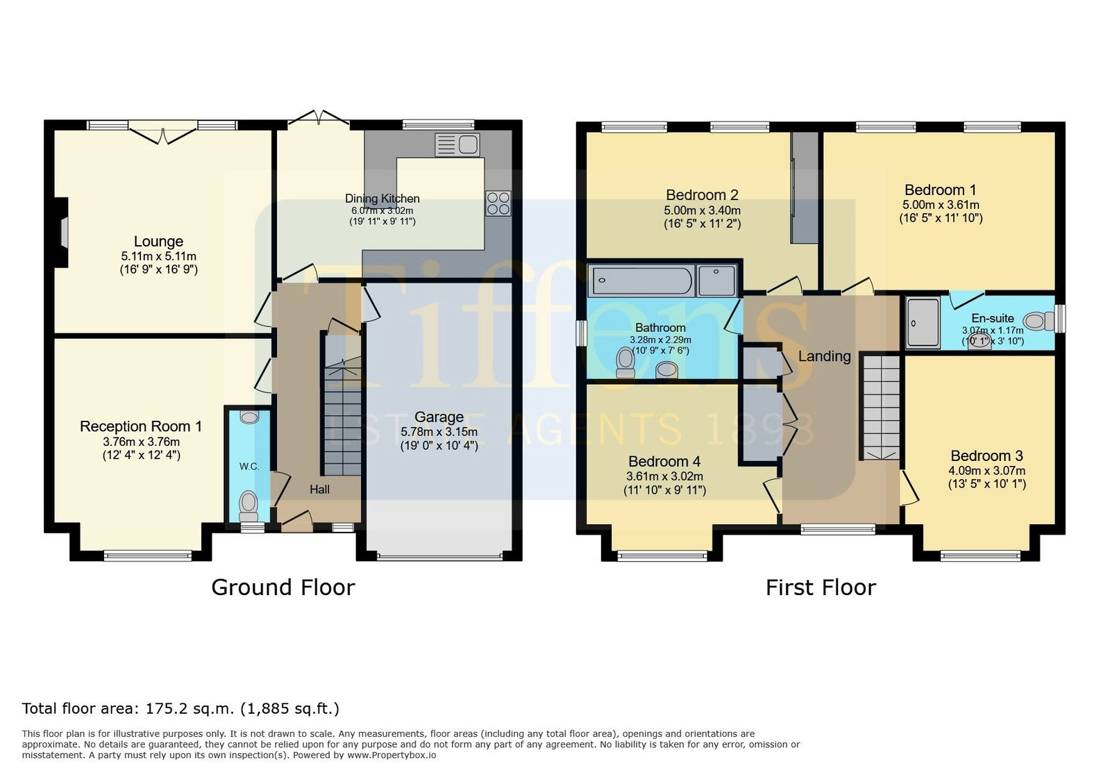 5, Parkland Drive, Carlisle floorplan