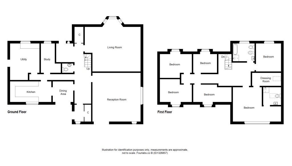 Karadene, Nairn floorplan