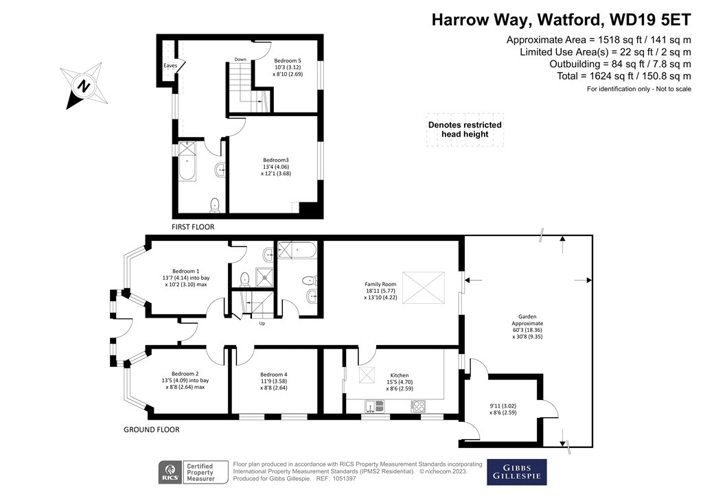 84, Harrow Way, Hertfordshire floorplan