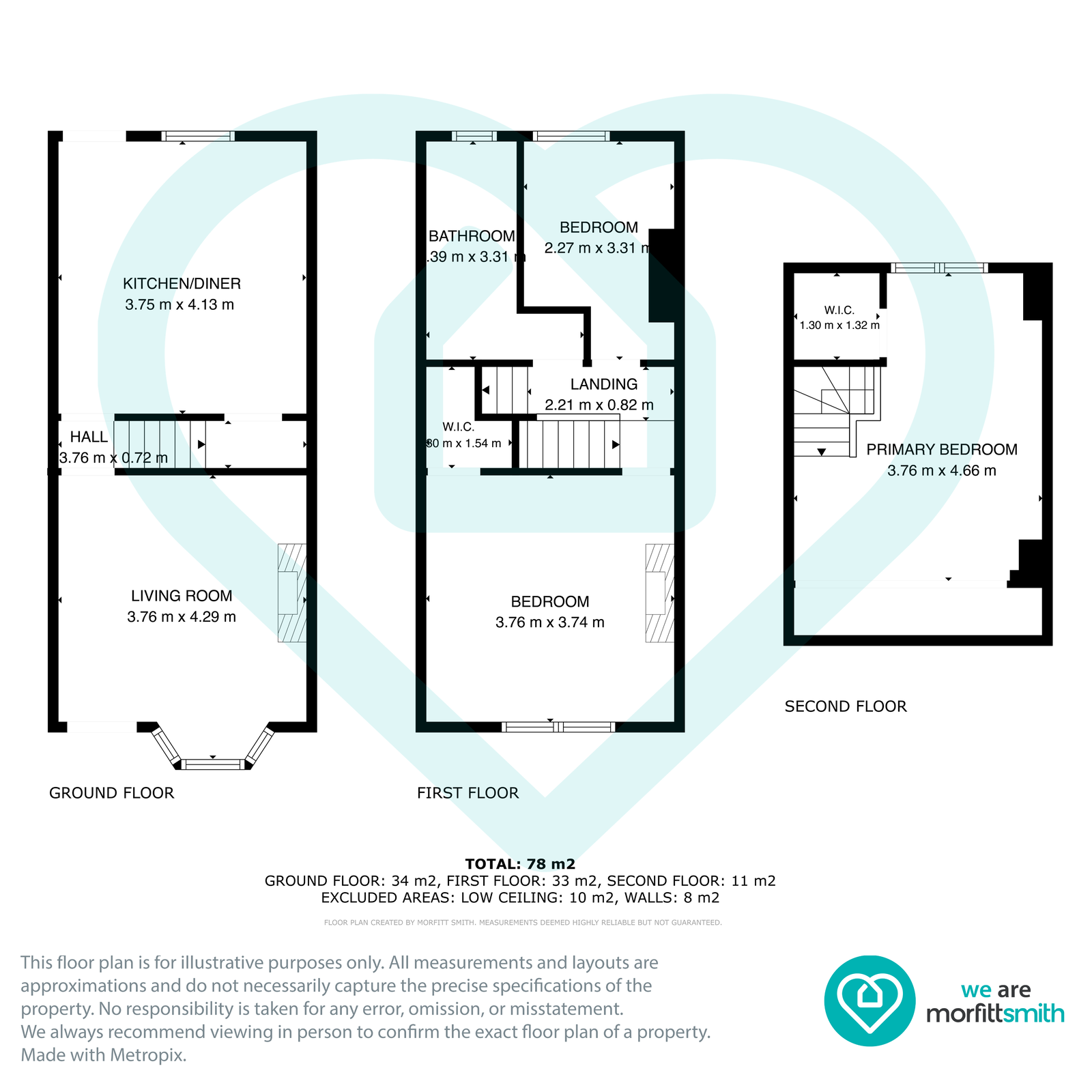 29, Cleveland Street, Sheffield floorplan