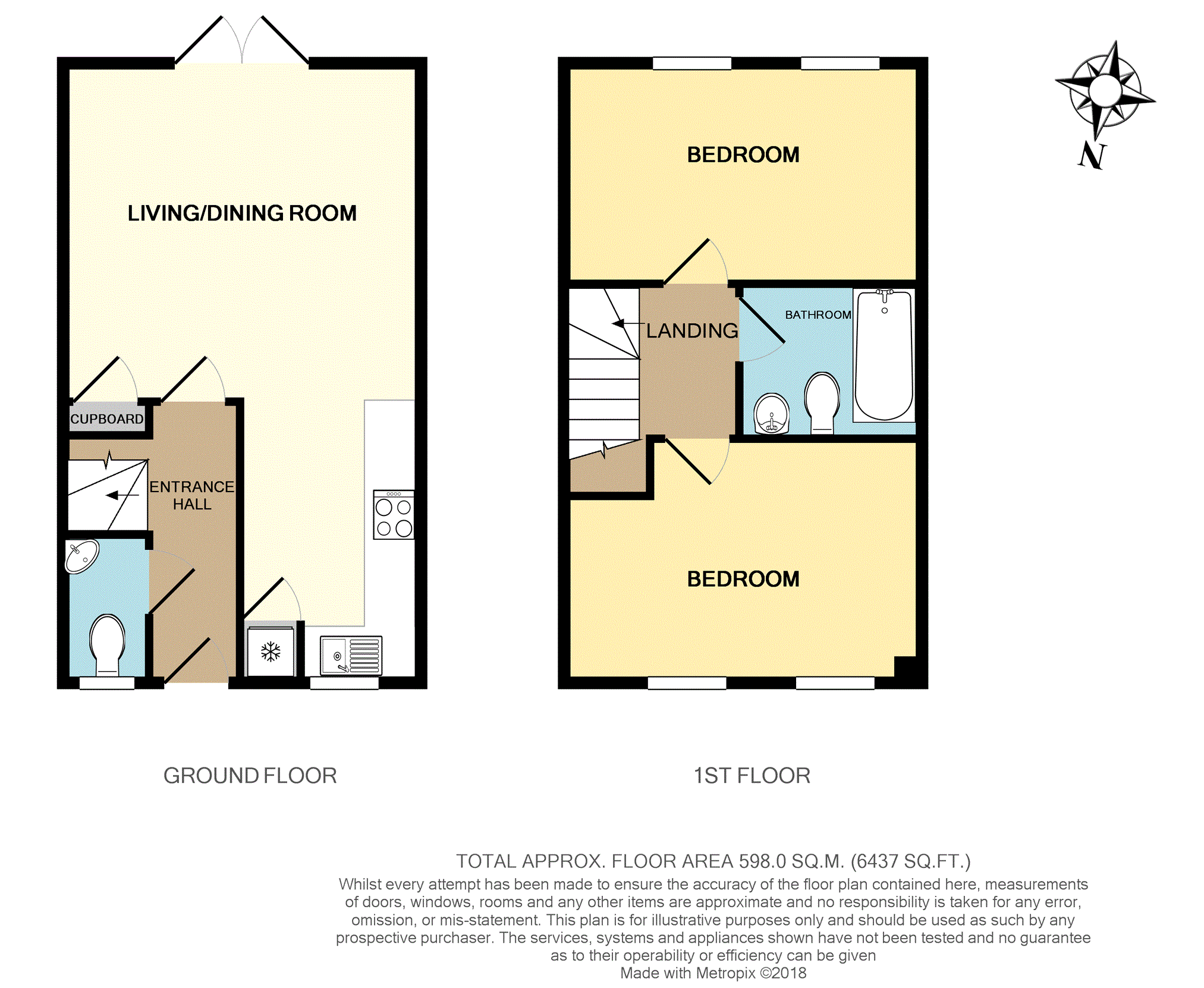 2 Bedrooms End terrace house for sale in Forge Road, Tunbridge Wells TN4