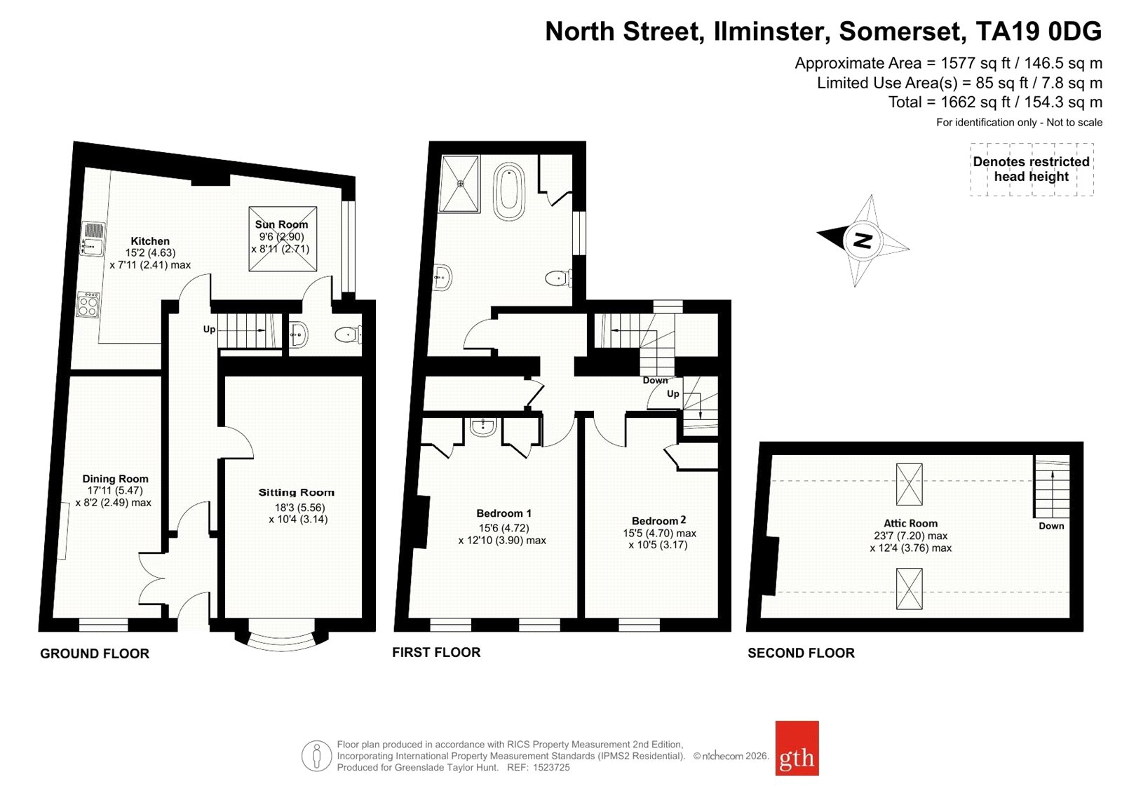 16, North Street, Somerset floorplan