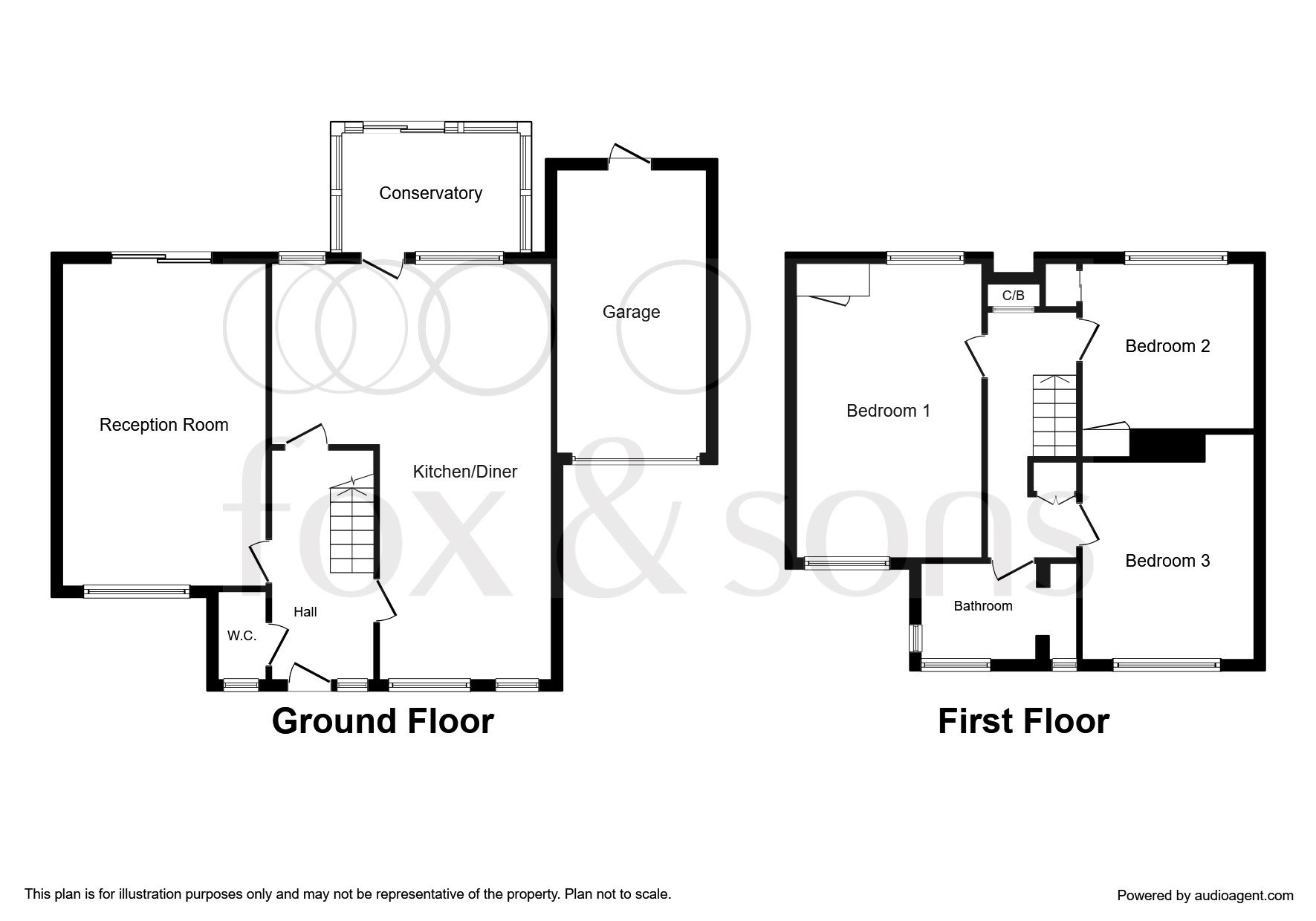 3 Bedrooms Semi-detached house for sale in Downsview Road, Seaford BN25