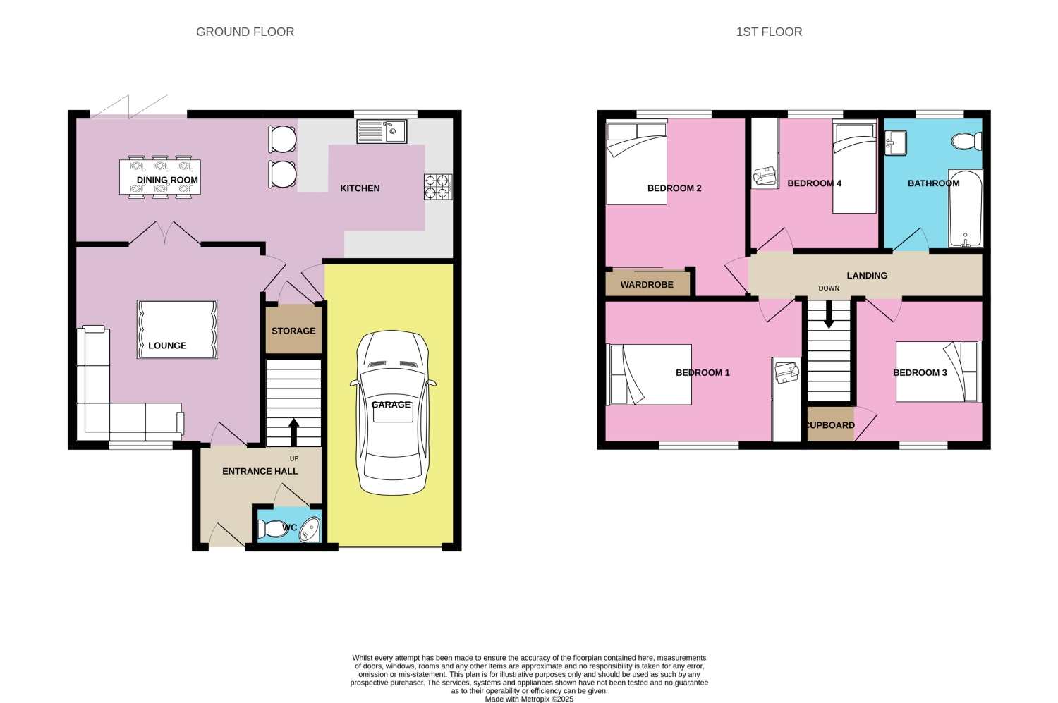 Hambleton Close, Long Eaton, Nottingham, NG10 floorplan