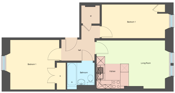 2 Bedrooms Flat to rent in Duke Street, Dennistoun, Glasgow G31