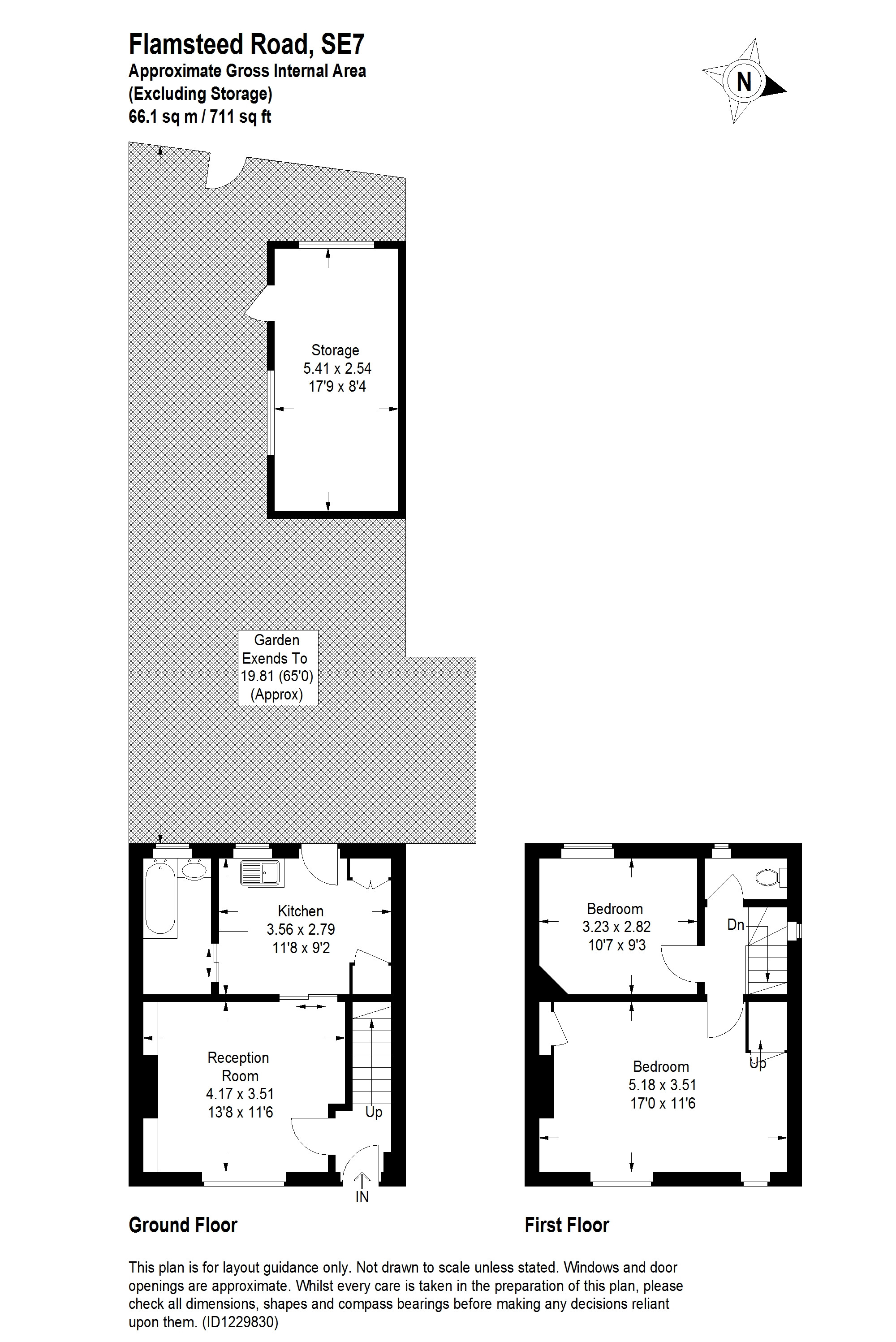30, Flamsteed Road, Charlton floorplan