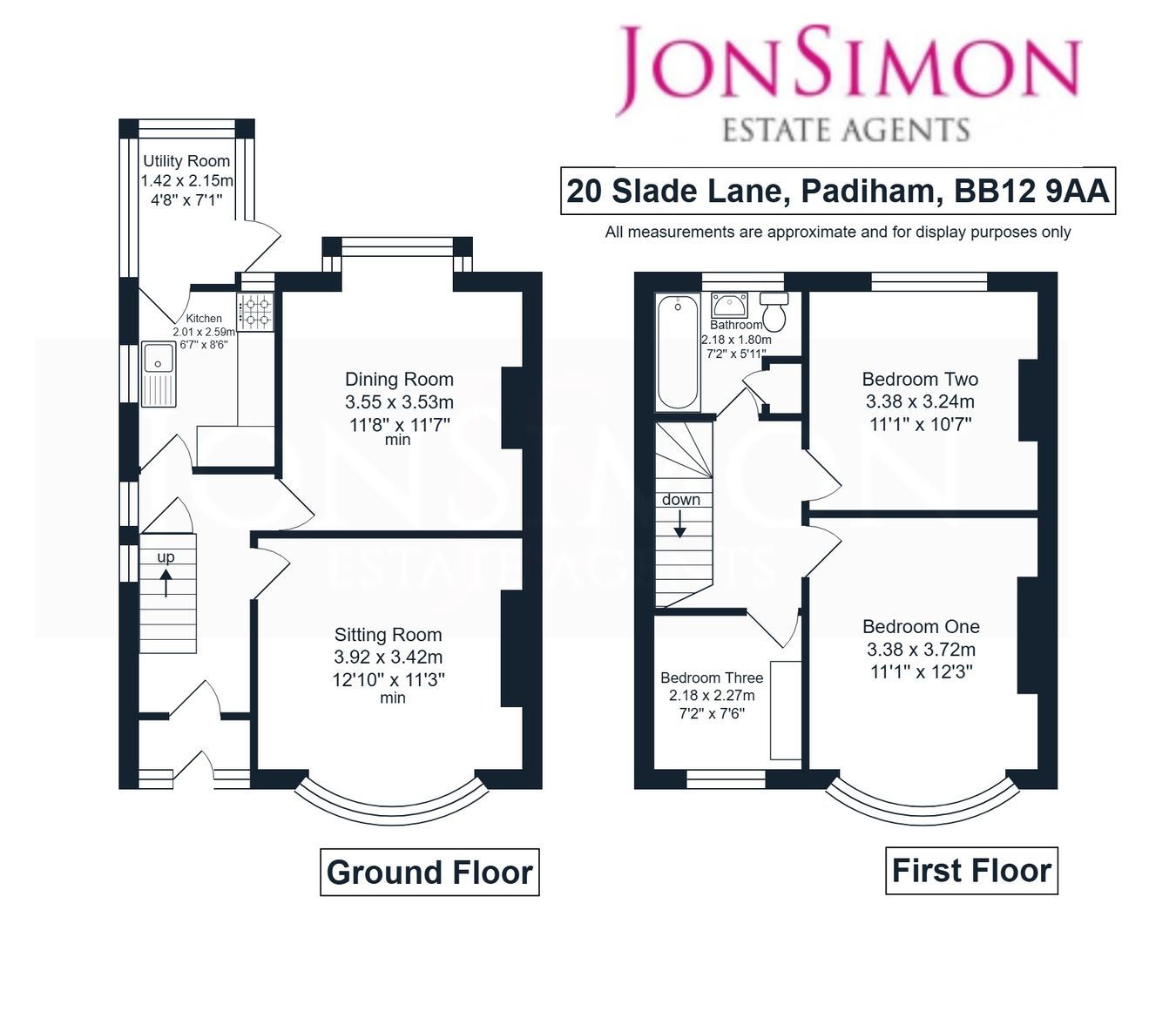 Slade Lane, Burnley floorplan