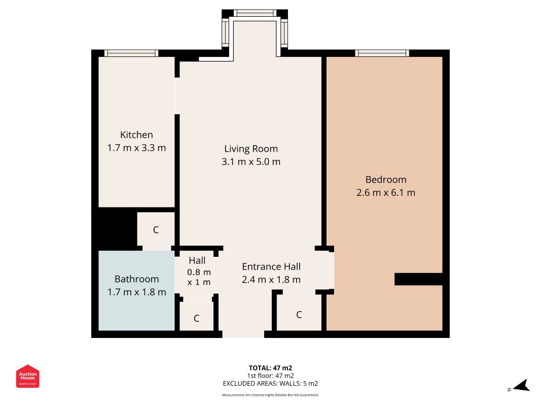 26 Benwell Close, Benwell Grange, Newcastle upon Tyne NE15 6RZ floorplan
