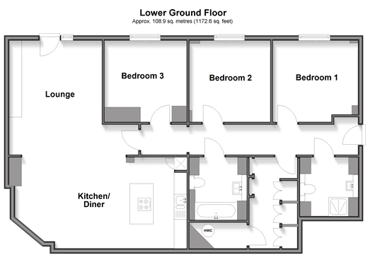 Queensbridge Drive, Ramsgate floorplan