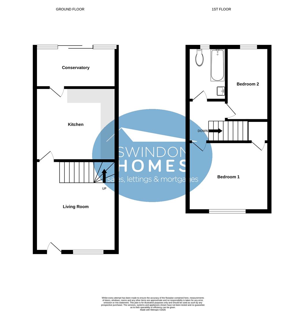 64, Birdcombe Road, Swindon floorplan