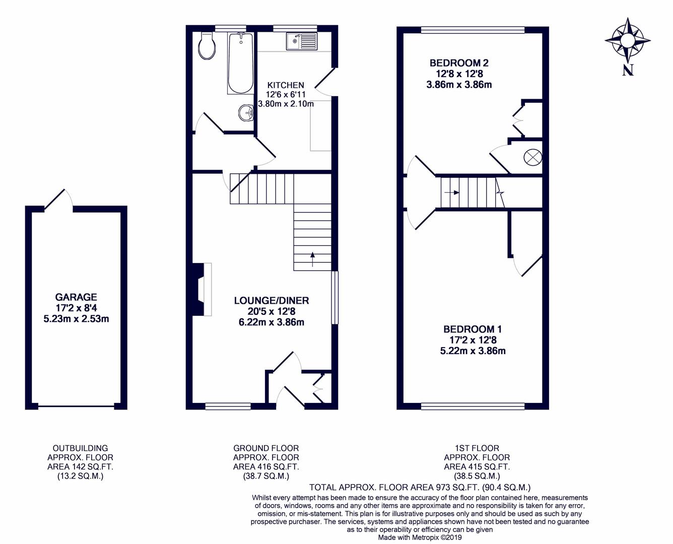 2 Bedrooms Terraced house for sale in Culvert Lane, Uxbridge UB8