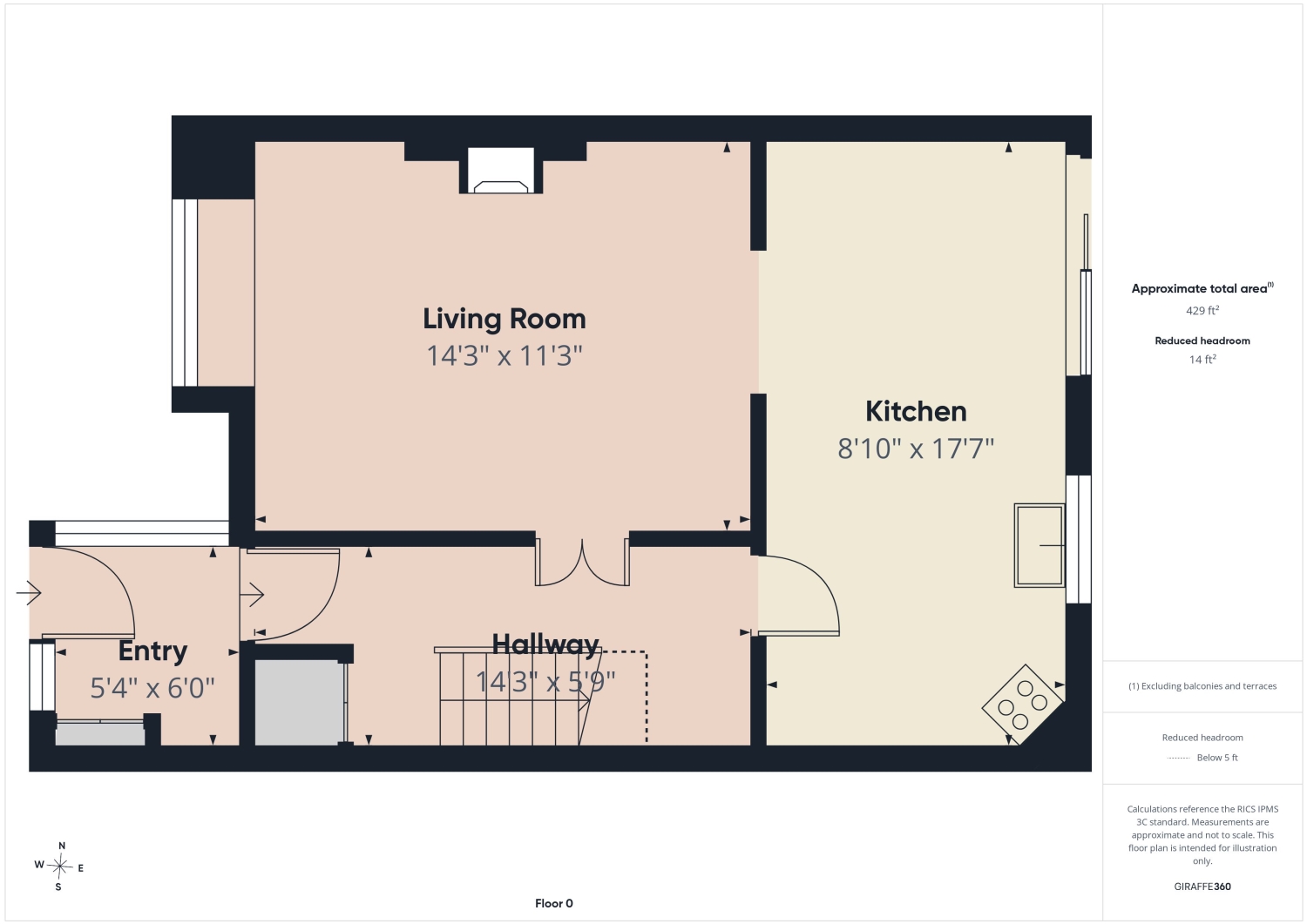 22, Locket Close, Walsall floorplan